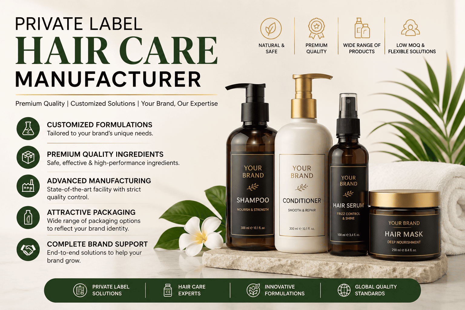 How a Private Label Hair Care Manufacturer Can Grow