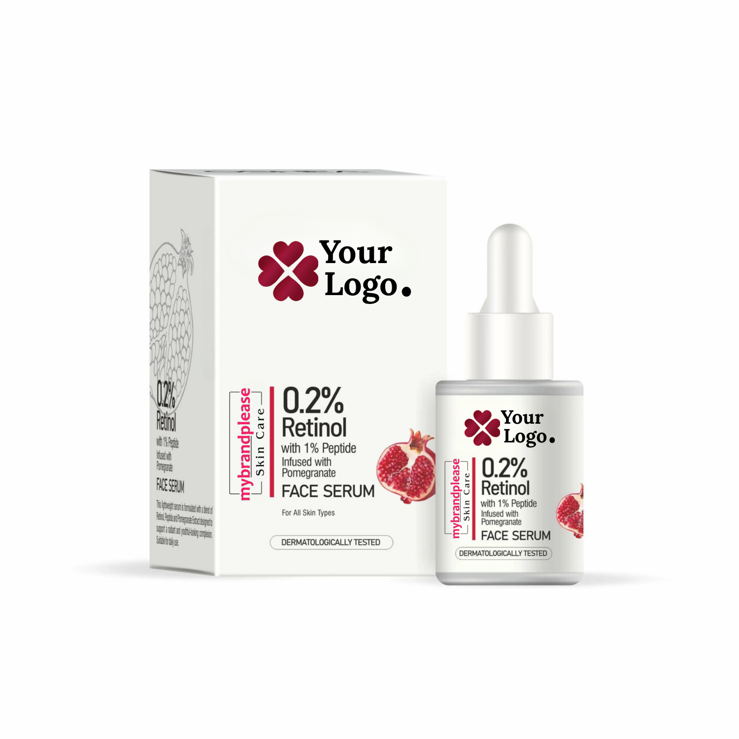 0.2 Retinol + 1 Peptide infused with Pomegranate Exquisite Serum
