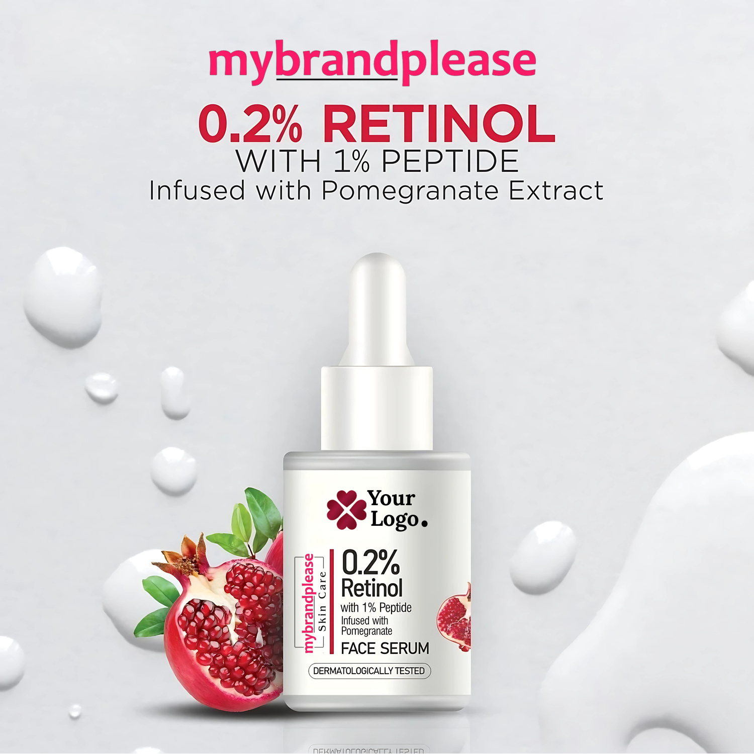 0.2 Retinol + 1 Peptide infused with Pomegranate Exquisite Serum