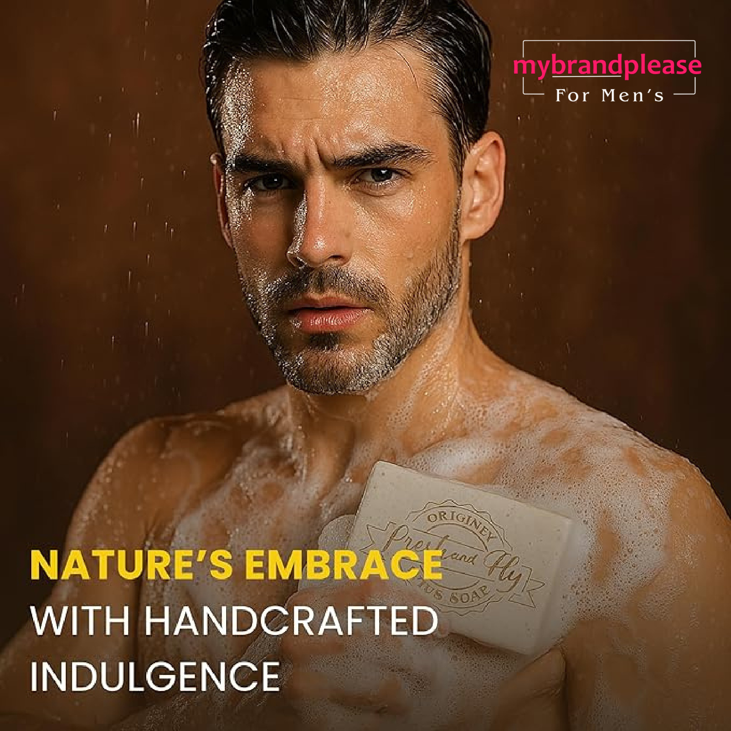 1) Exfoliation Body Bar for Mens 300g