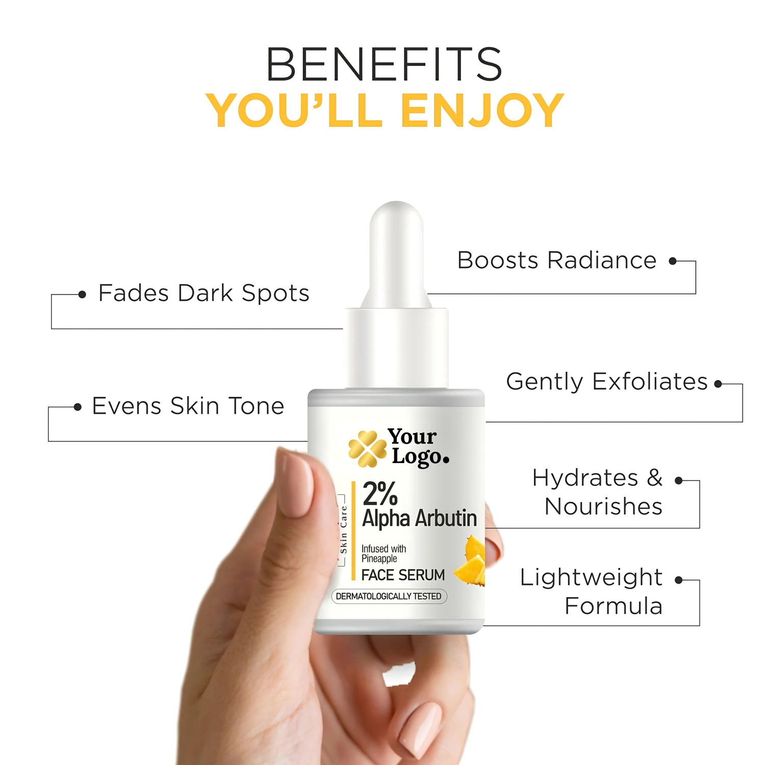 2 Alpha Arbutin infused with Pineapple Exquisite Serum