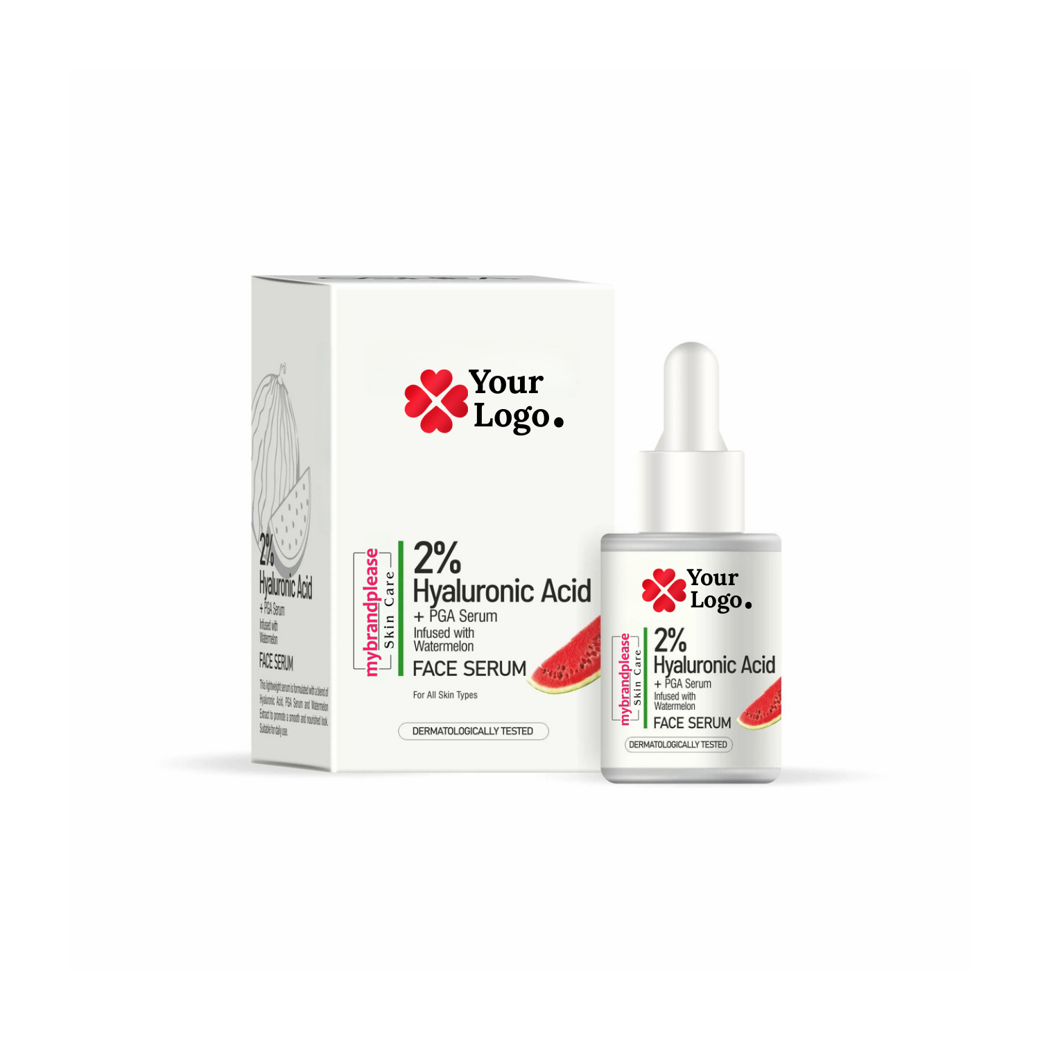 2 Hyaluronic Acid + PGA Serum Infused with Watermelon Exquisite Serum