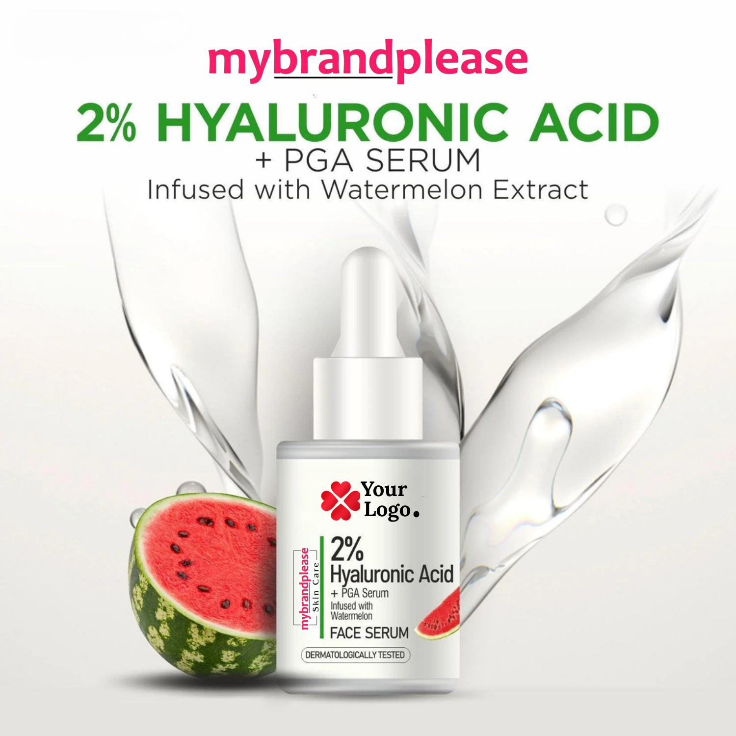 2 Hyaluronic Acid + PGA Serum Infused with Watermelon Exquisite Serum