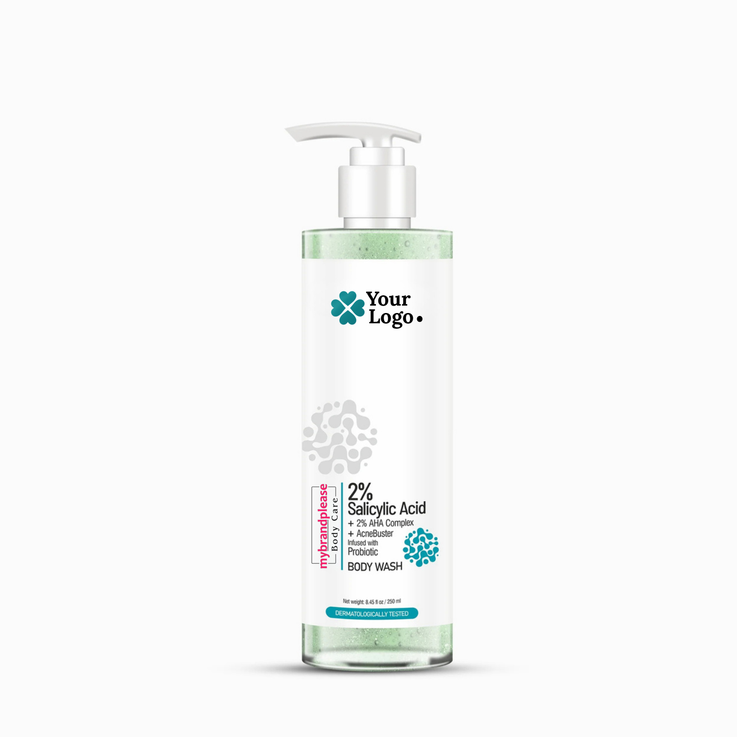 2 Salicylic Acid + 3 AHA Complex + AcneBuster Bodywash Infused with Probiotic