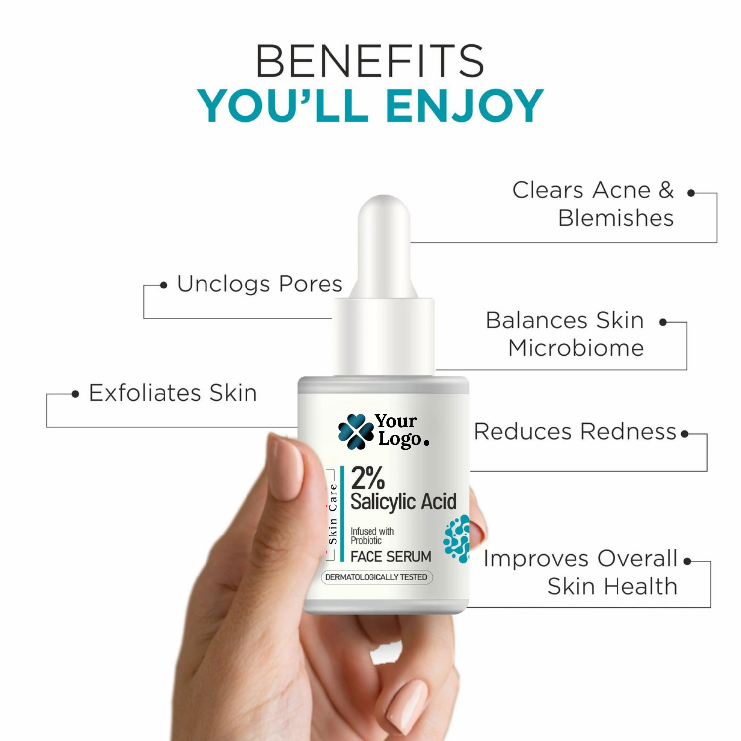2 Salicylic Acid Serum infused with Probiotic Exquisite Serum