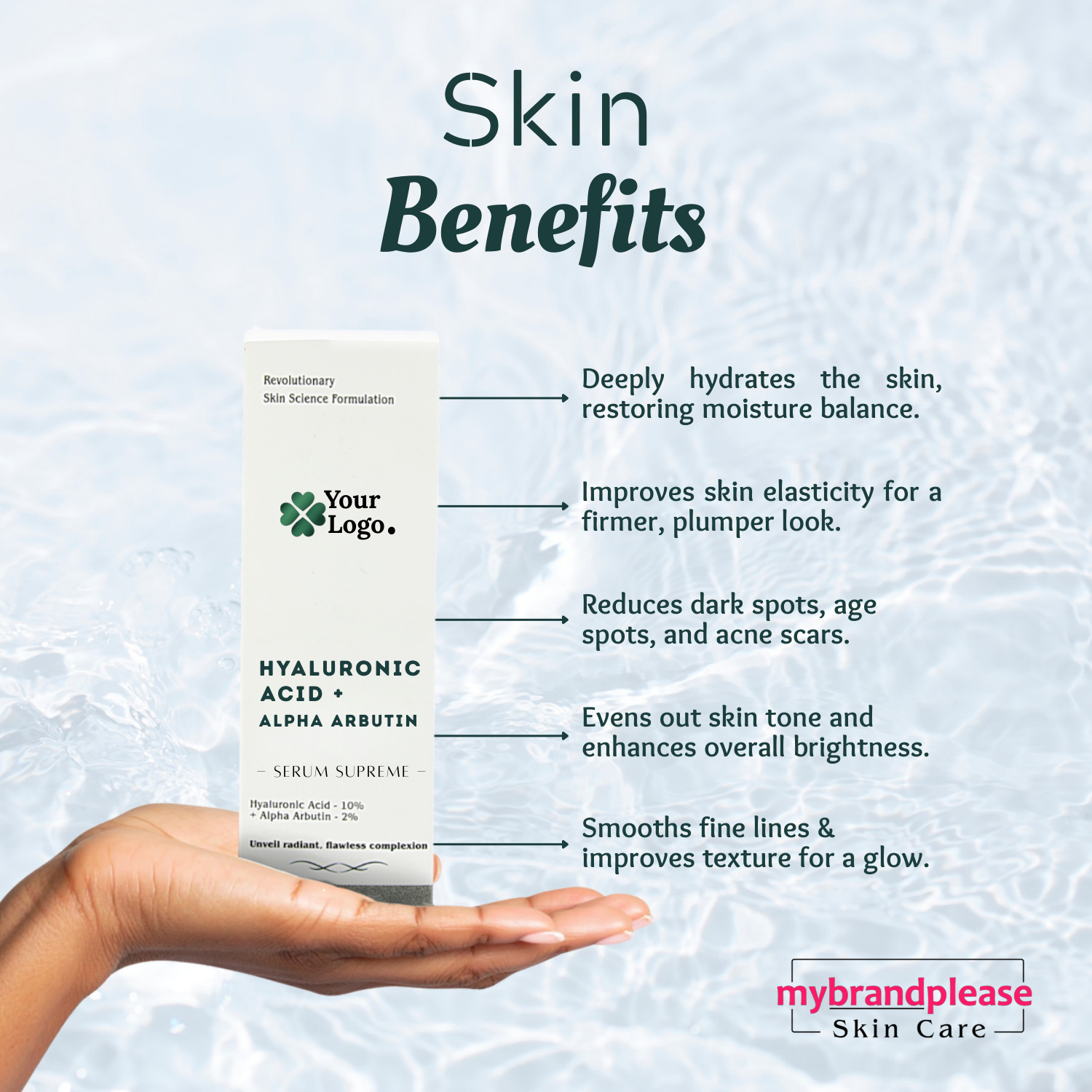 Alpha Arbutin 2 + Hyaluronic Acid 10