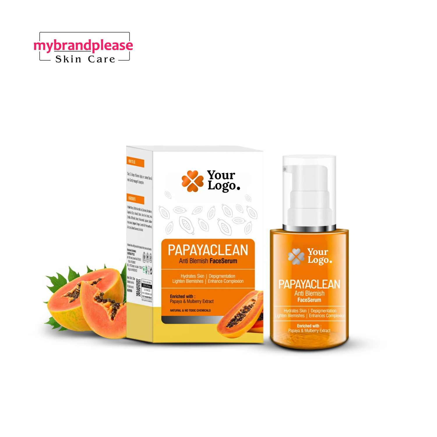 Anti Blemish Papaya Face Serum