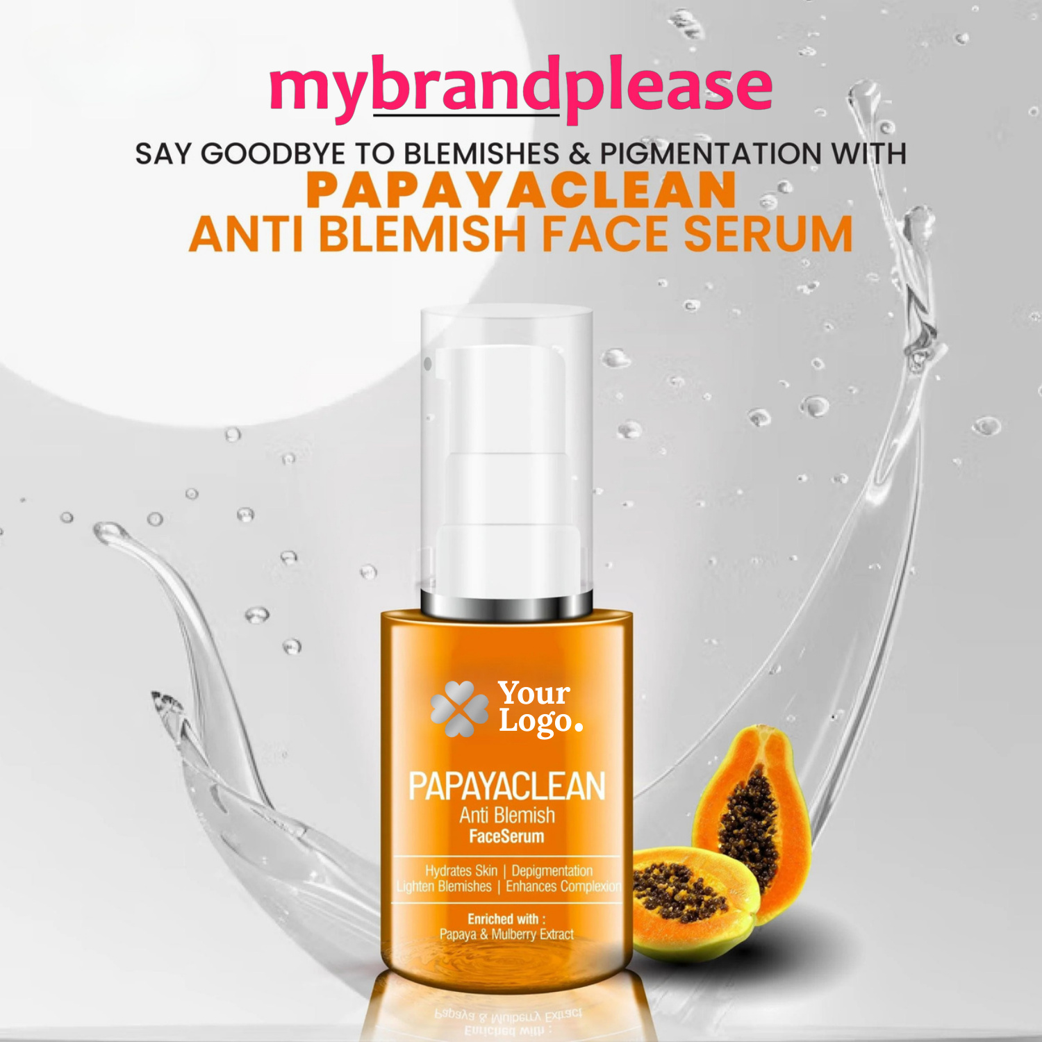 Anti Blemish Papaya Face Serum