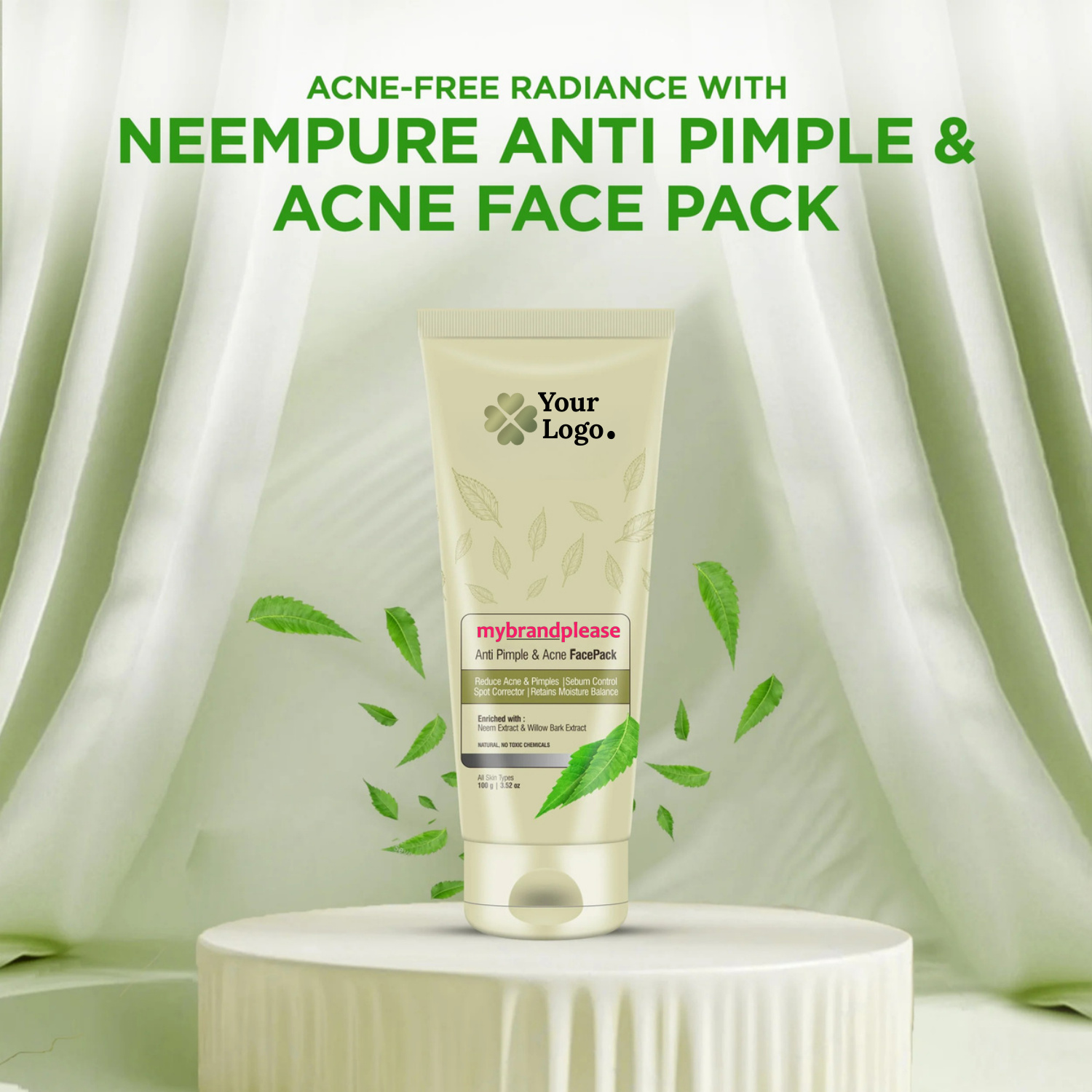 Anti Pimple & Acne Neem Face Pack