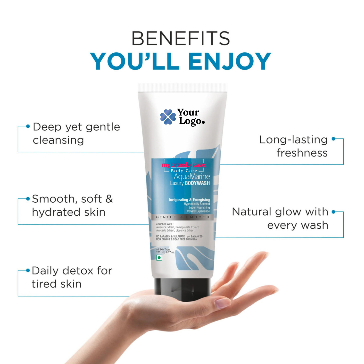 Aqua Marine Luxury Body Wash