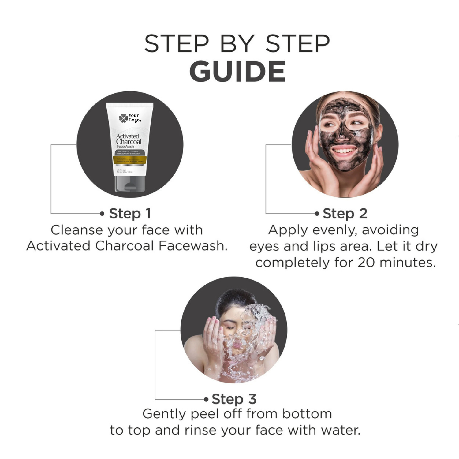 Bamboo Charcoal Peel off Face Mask