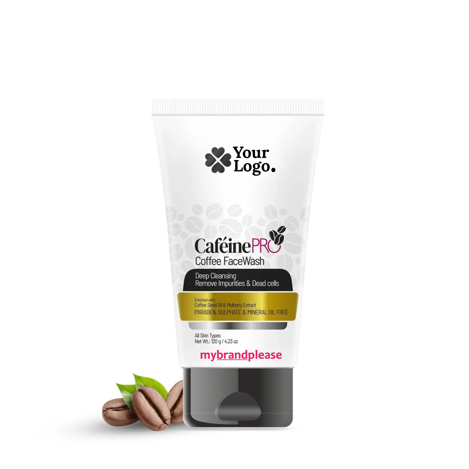 Cafeine Pro Coffee Face Wash Enriched with Coffee Seed Oil & Mulberry Extract