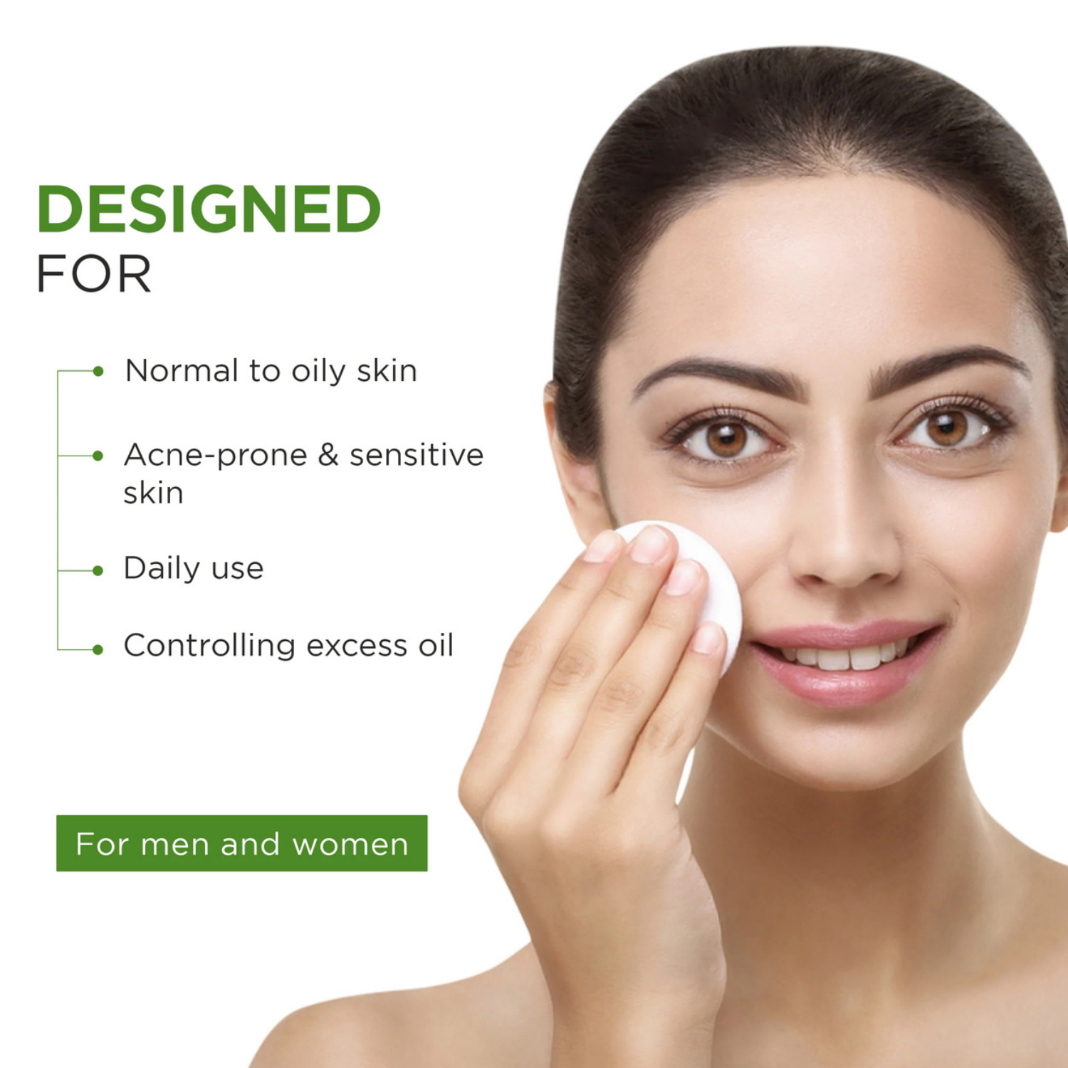 Cleansing Milk Enriched with Basil & Aloe Vera Extract