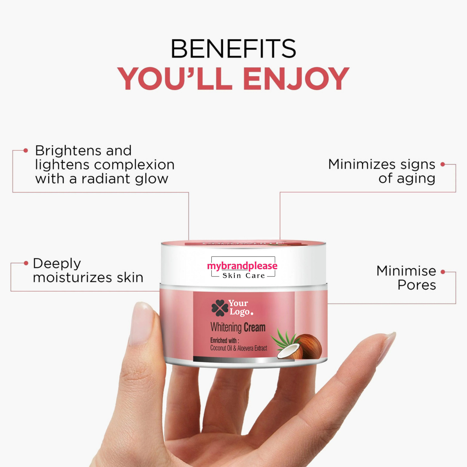 CocoWhite Whitening Face Cream