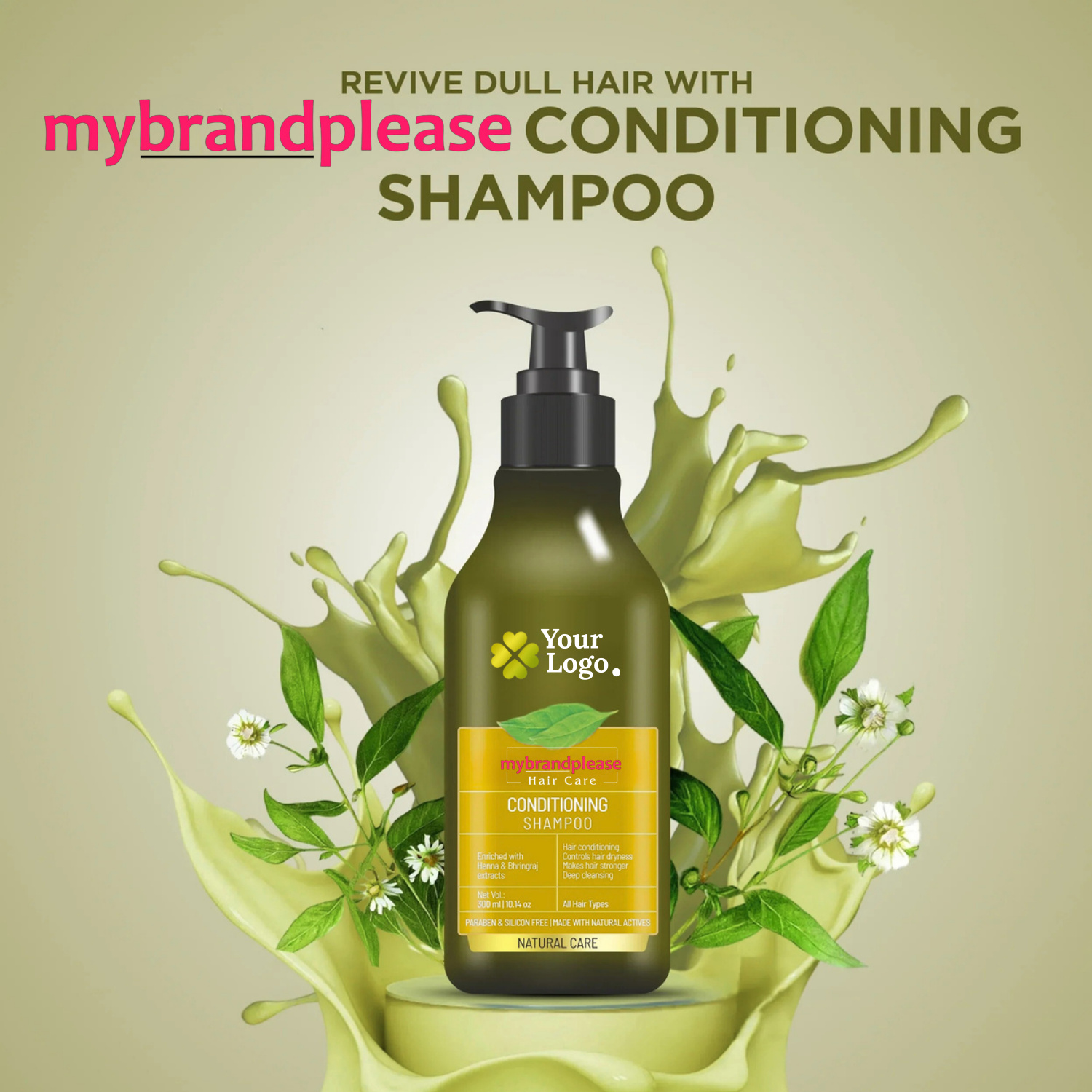 Conditioning Shampoo enriched with Heena & Bhringraj (Eclipta Alba) Extracts
