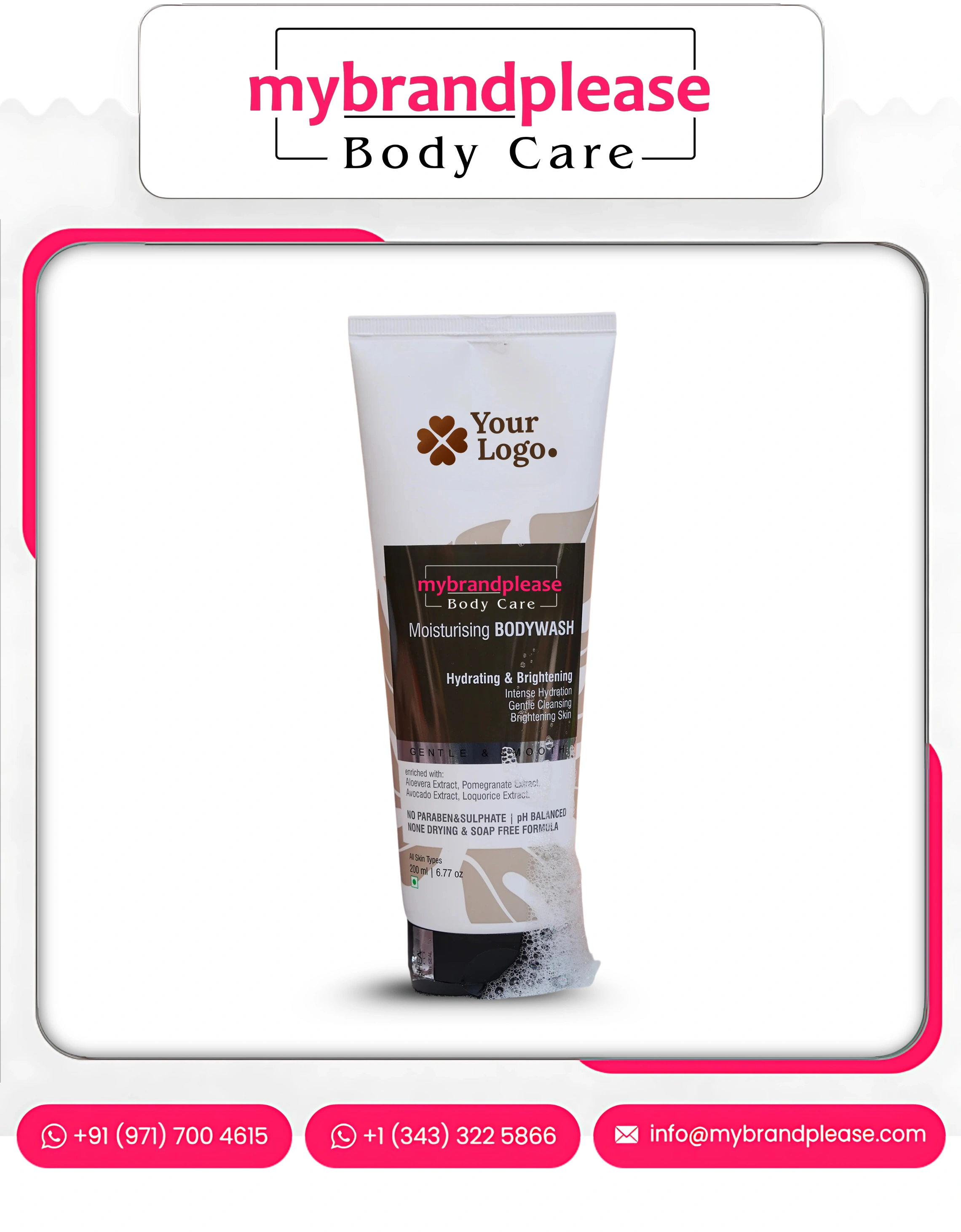 Cream Feel Mosturizing BodyWash
