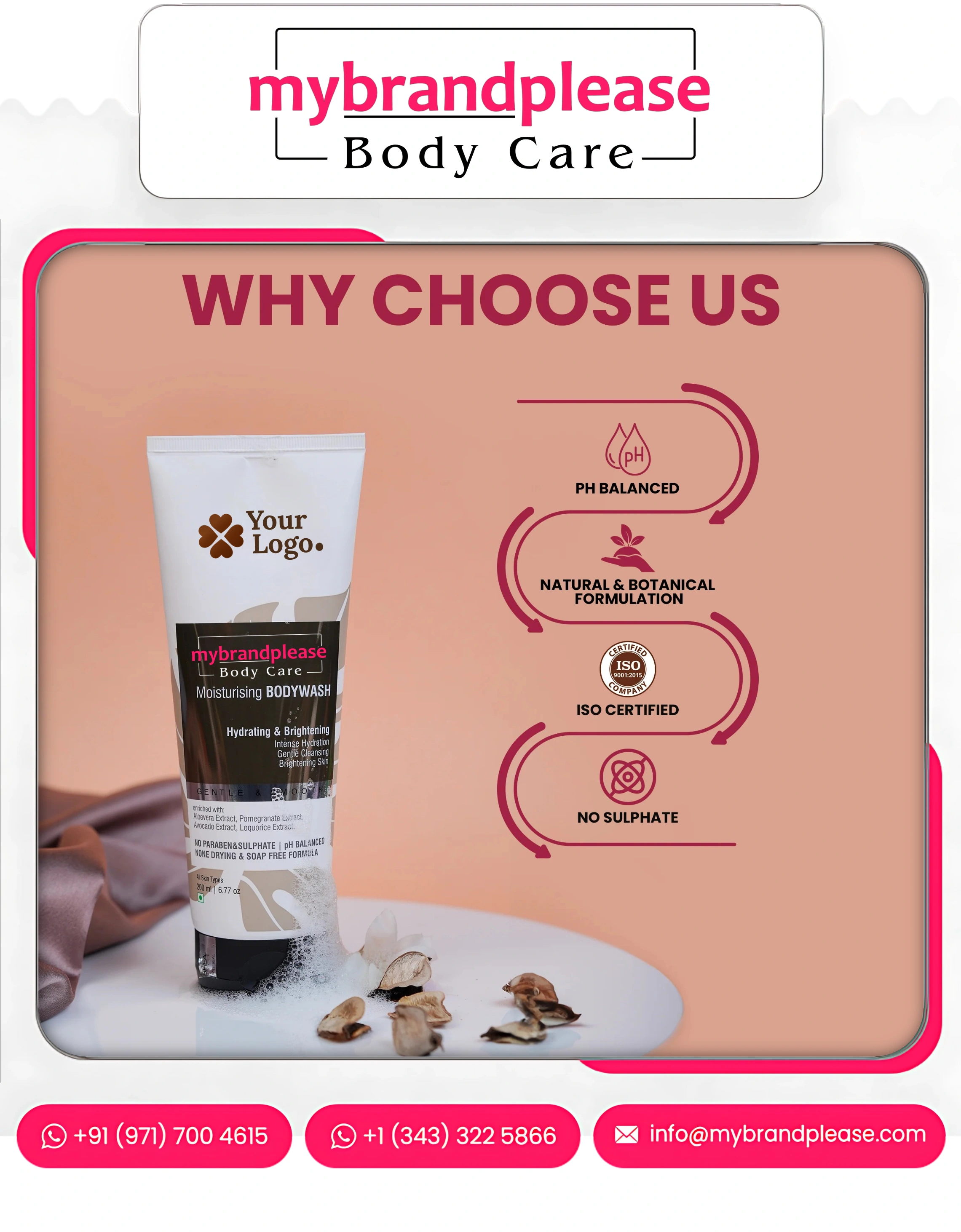 Cream Feel Mosturizing BodyWash
