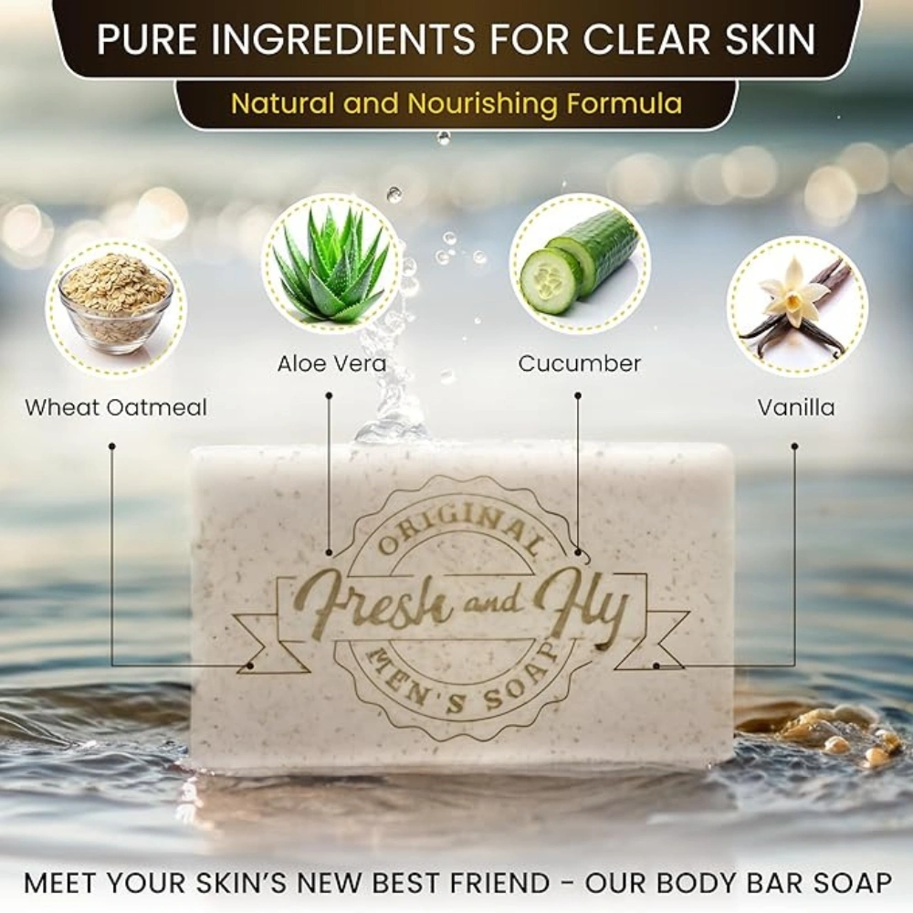 Exfoliation Body Bar for Men 300g