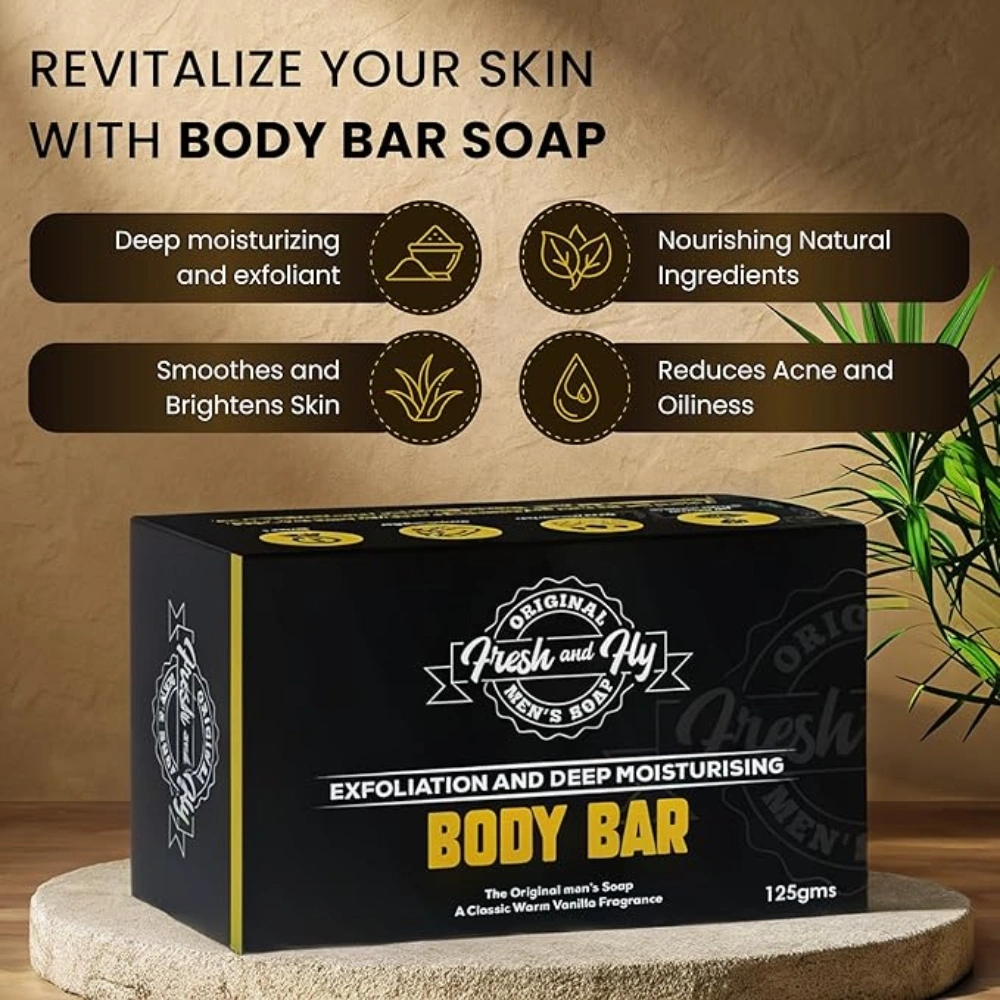 Exfoliation Body Bar for Men 300g