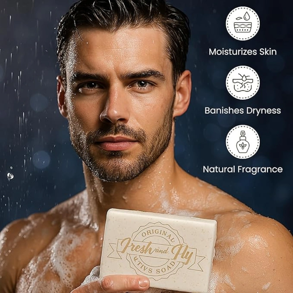 Exfoliation Body Bar for Men 300g
