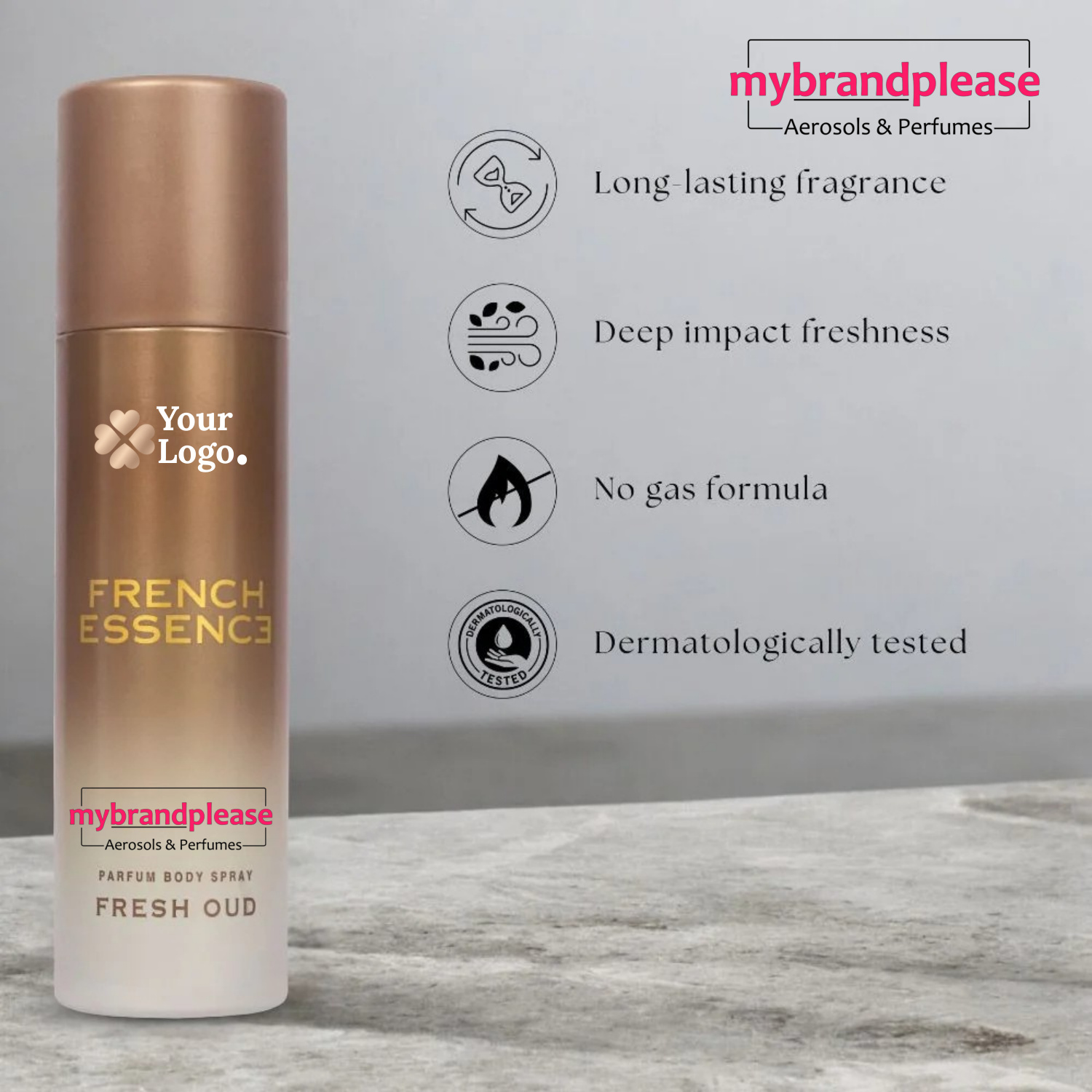 Fresh Oud Pafum Body Spray