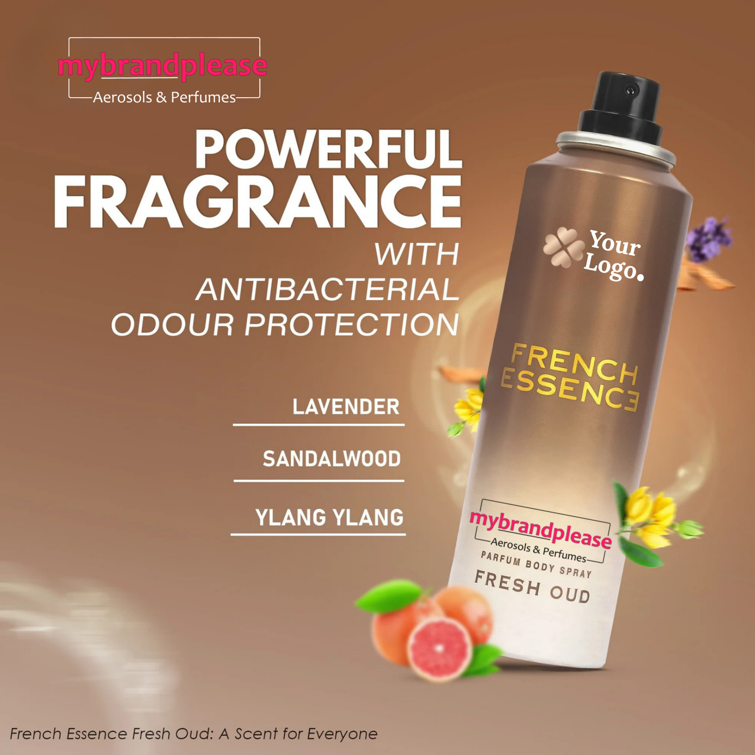 Fresh Oud Pafum Body Spray