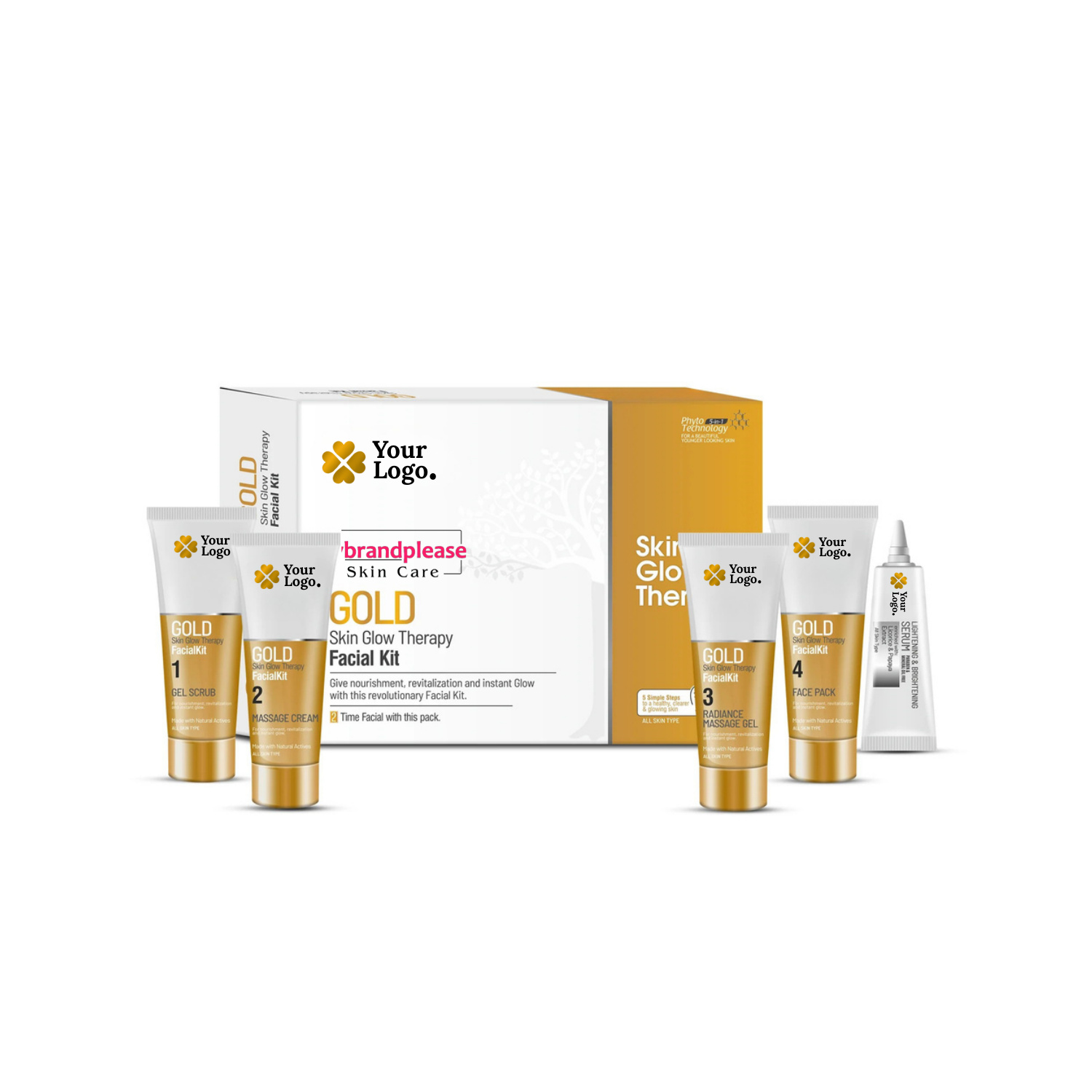 GOLD SKIN GLOW THERAPY – FACIAL KIT
