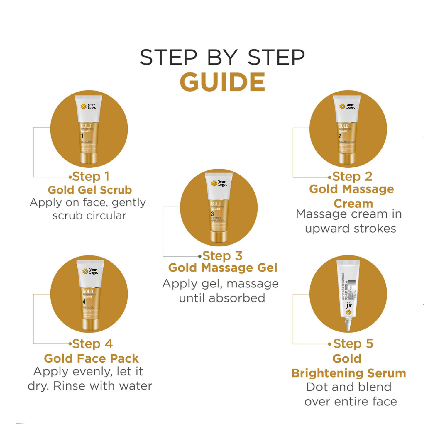 GOLD SKIN GLOW THERAPY – FACIAL KIT
