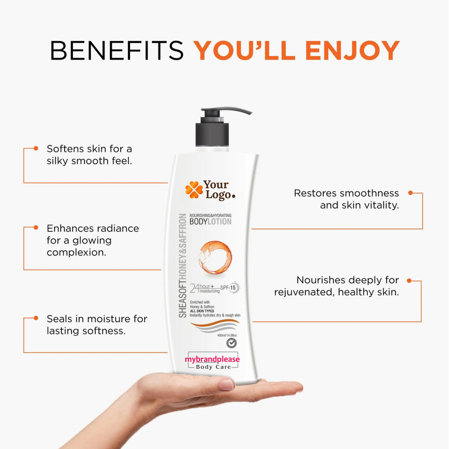 Honey & Saffron Hydrating Body Lotion