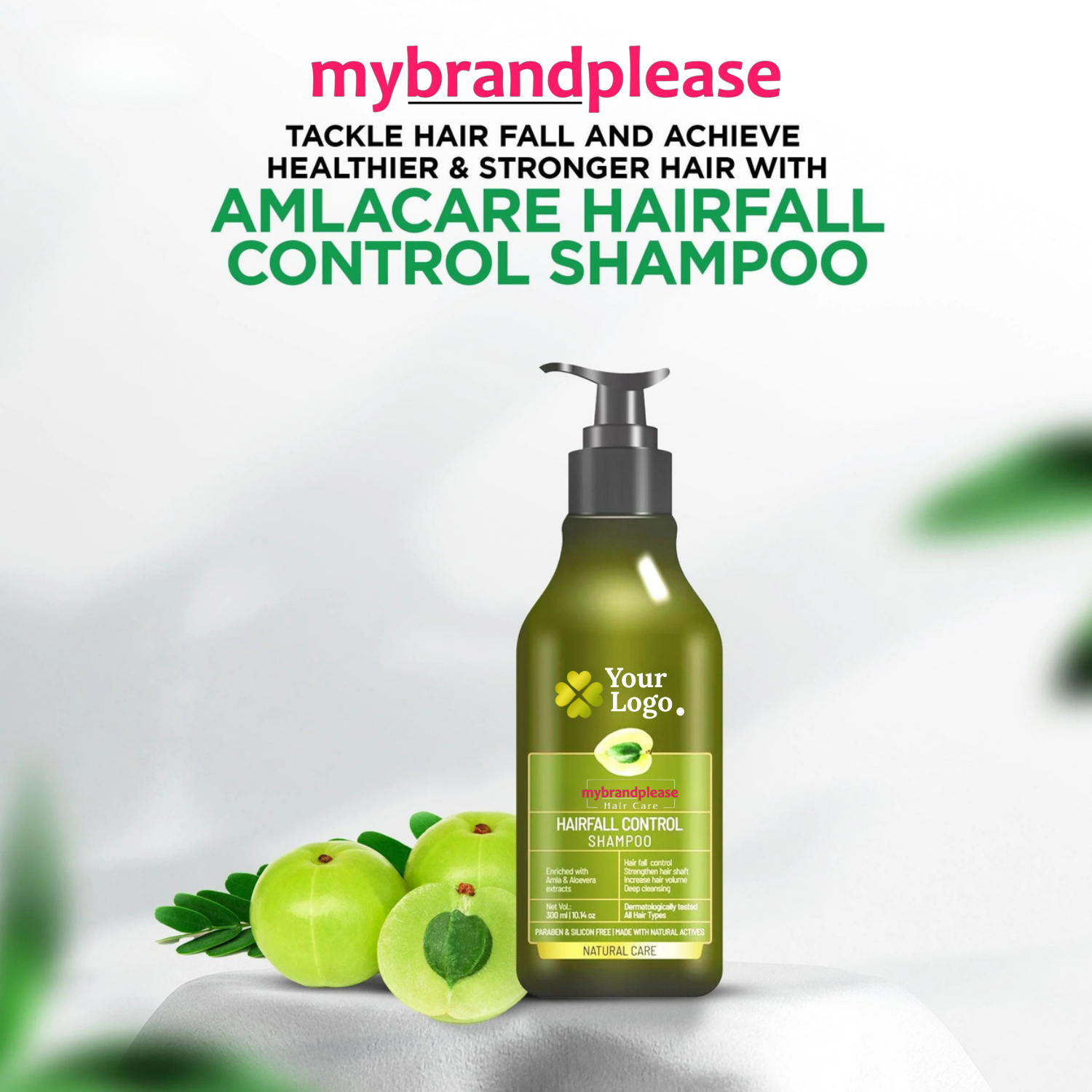 Indian Gooseberry Shampoo enriched with Amla & Aloe Vera Extracts