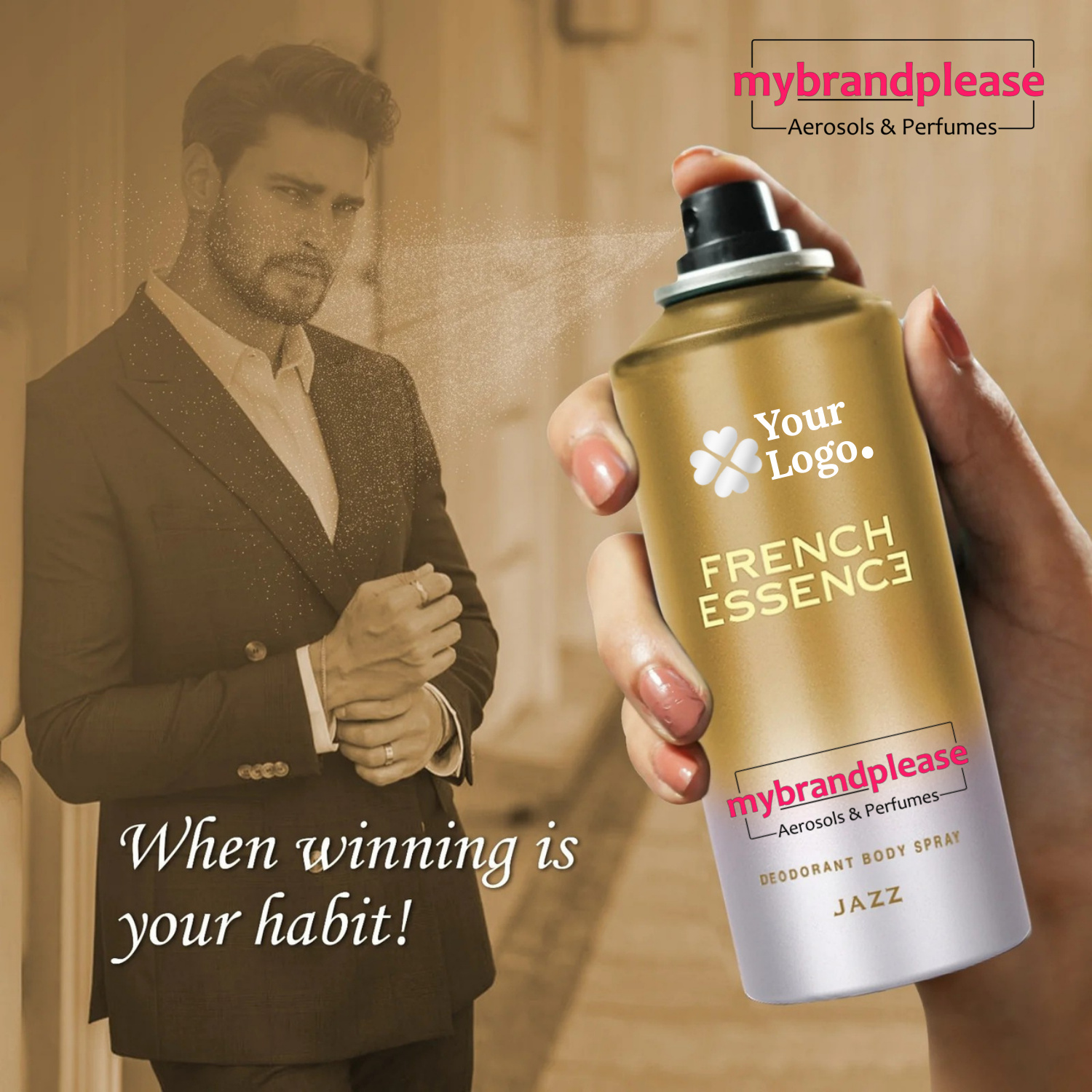 Jazz Deodorant Body Spray
