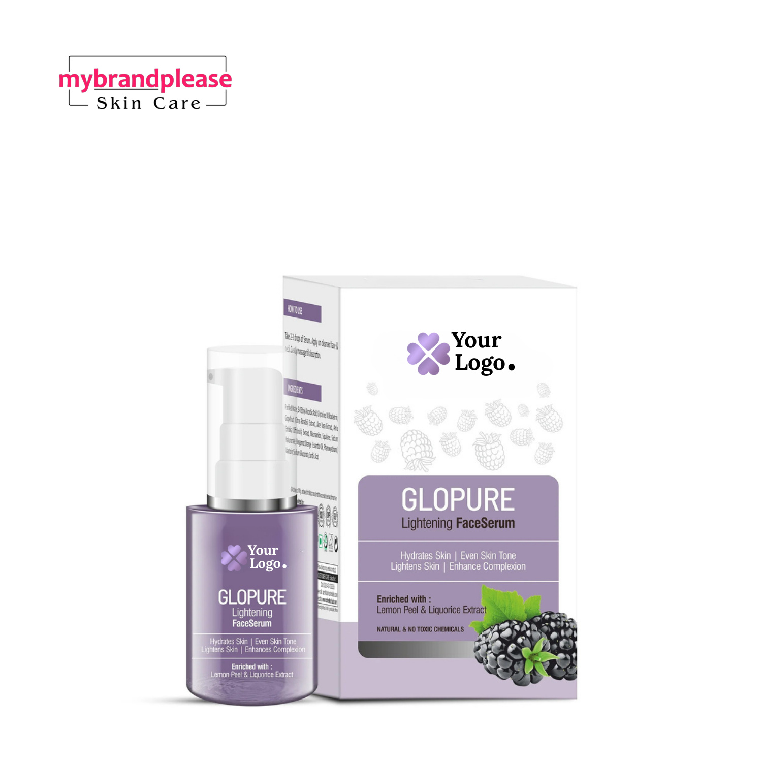 Lemon Peel & Liquorice Face Serum