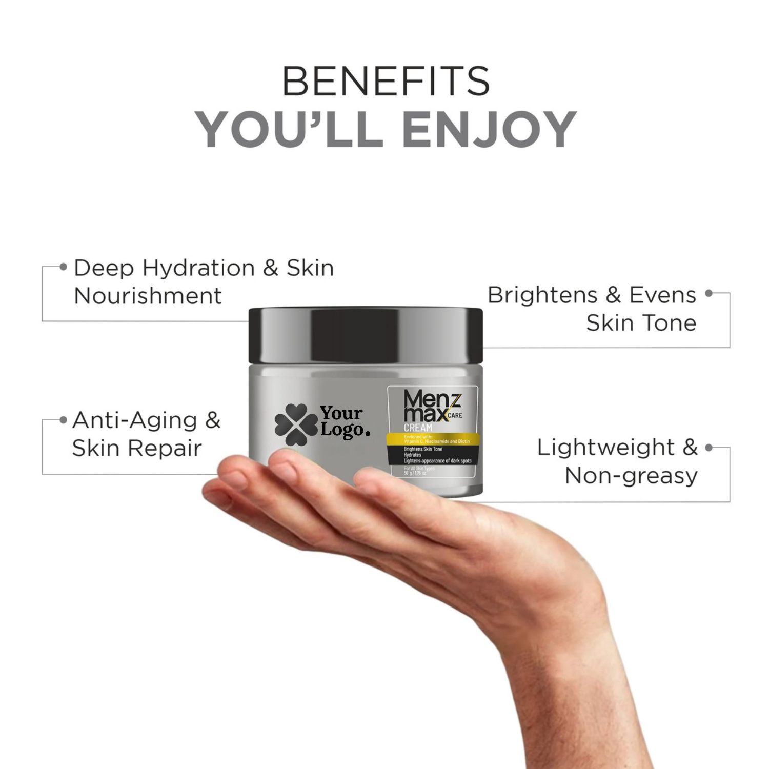 Menz Max Care Cream with SPF25 PA+