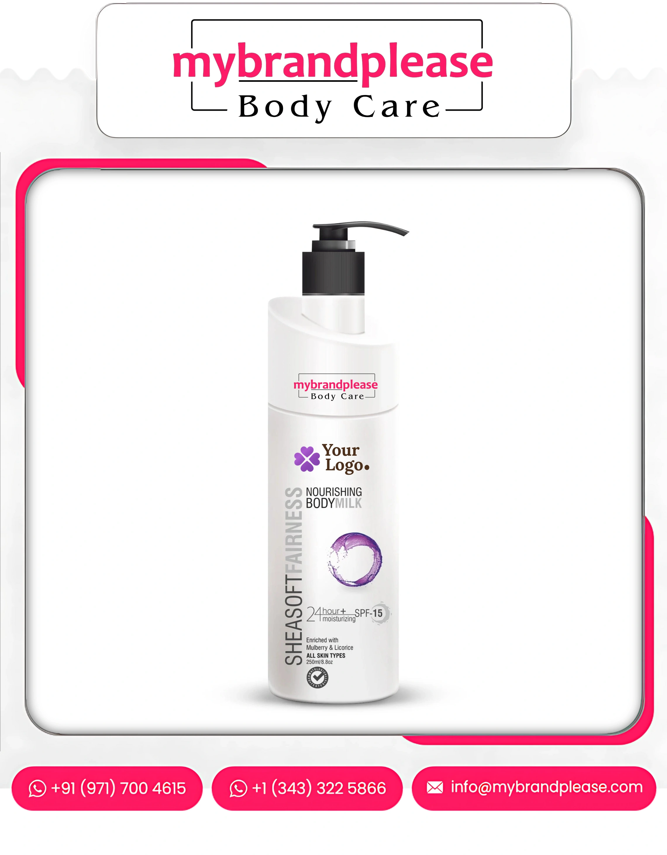 Mulberry & Licorice Fairness, Nourishing Body Milk