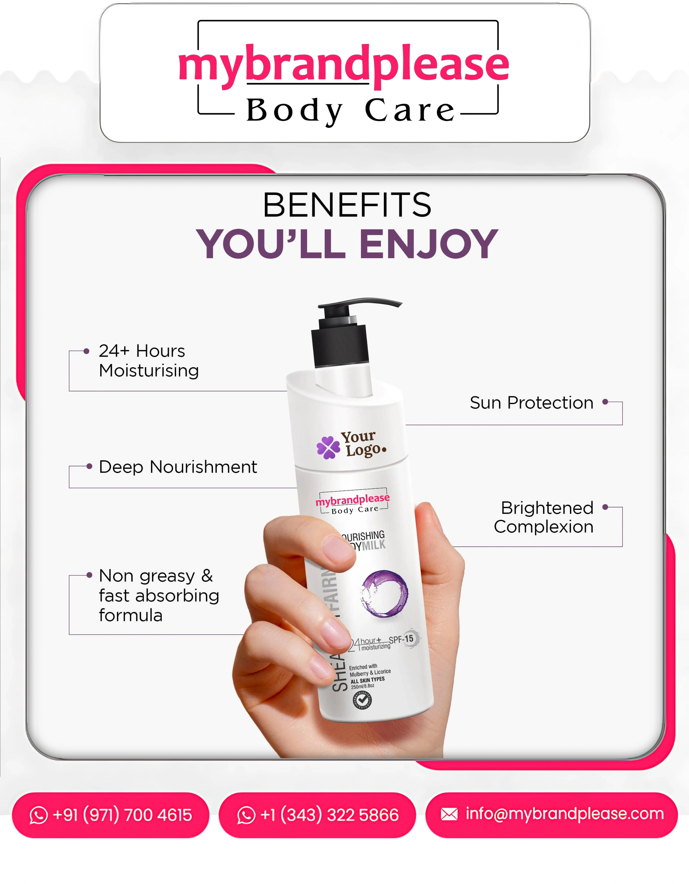 Mulberry & Licorice Fairness, Nourishing Body Milk