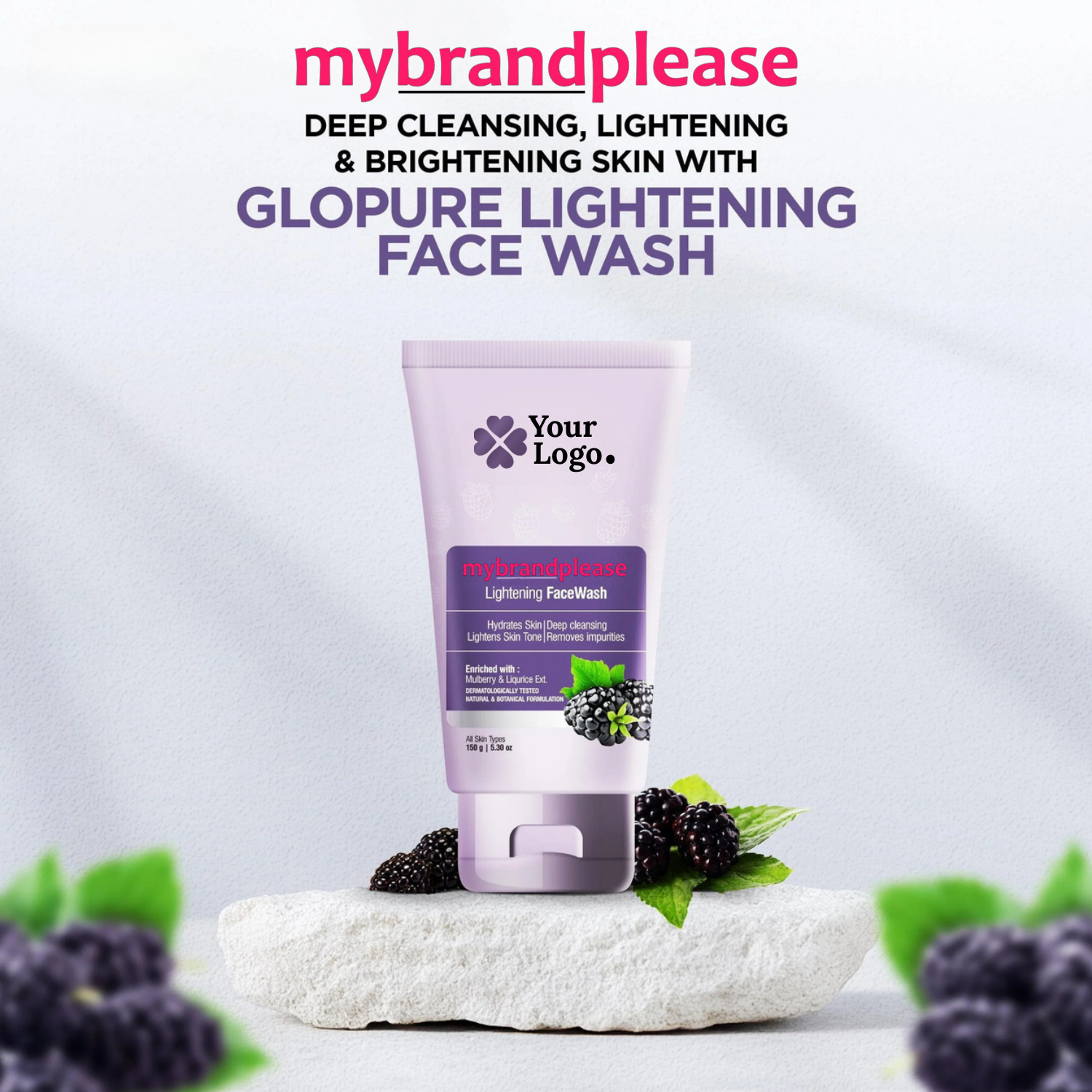 Mulberry & Licorice Lightening Face Wash