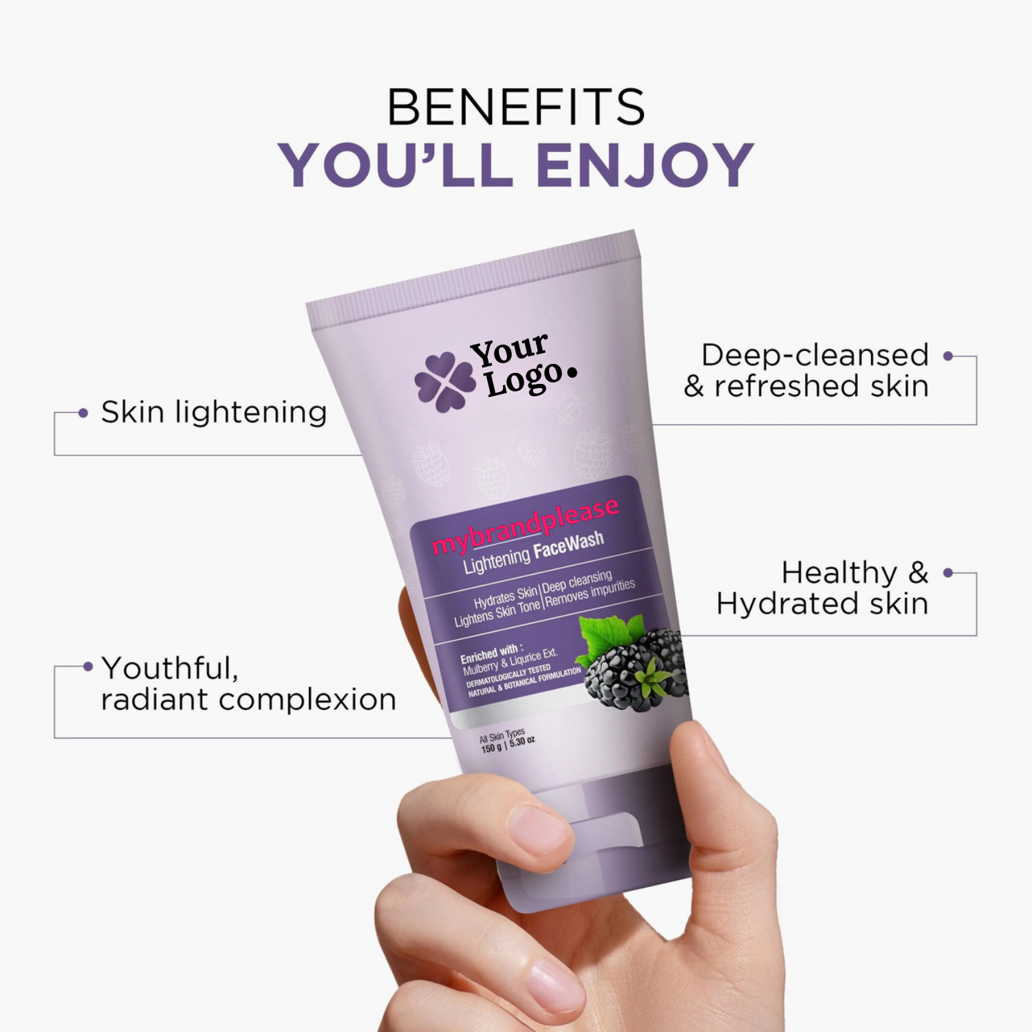 Mulberry & Licorice Lightening Face Wash