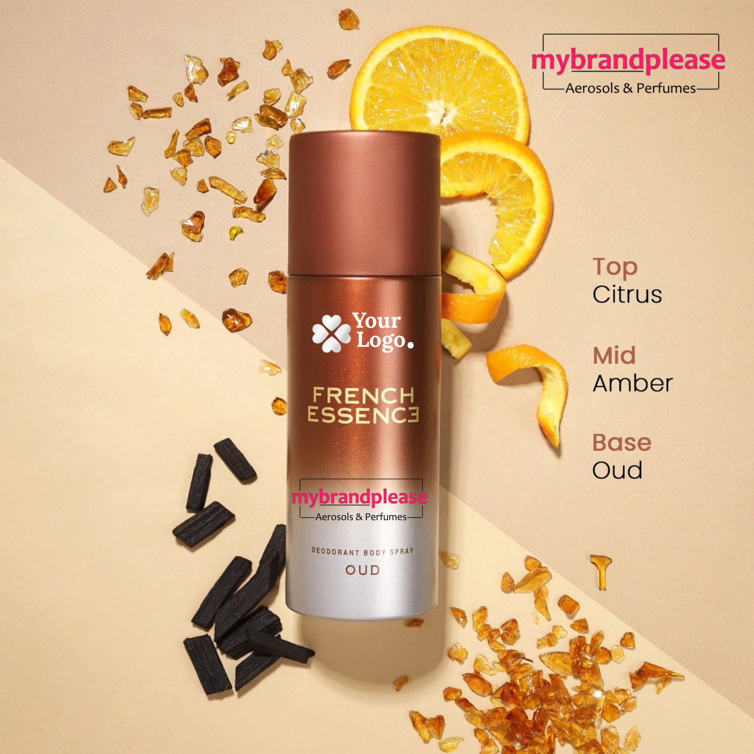 Oud Unisex Deodorant Body Spray 150ml