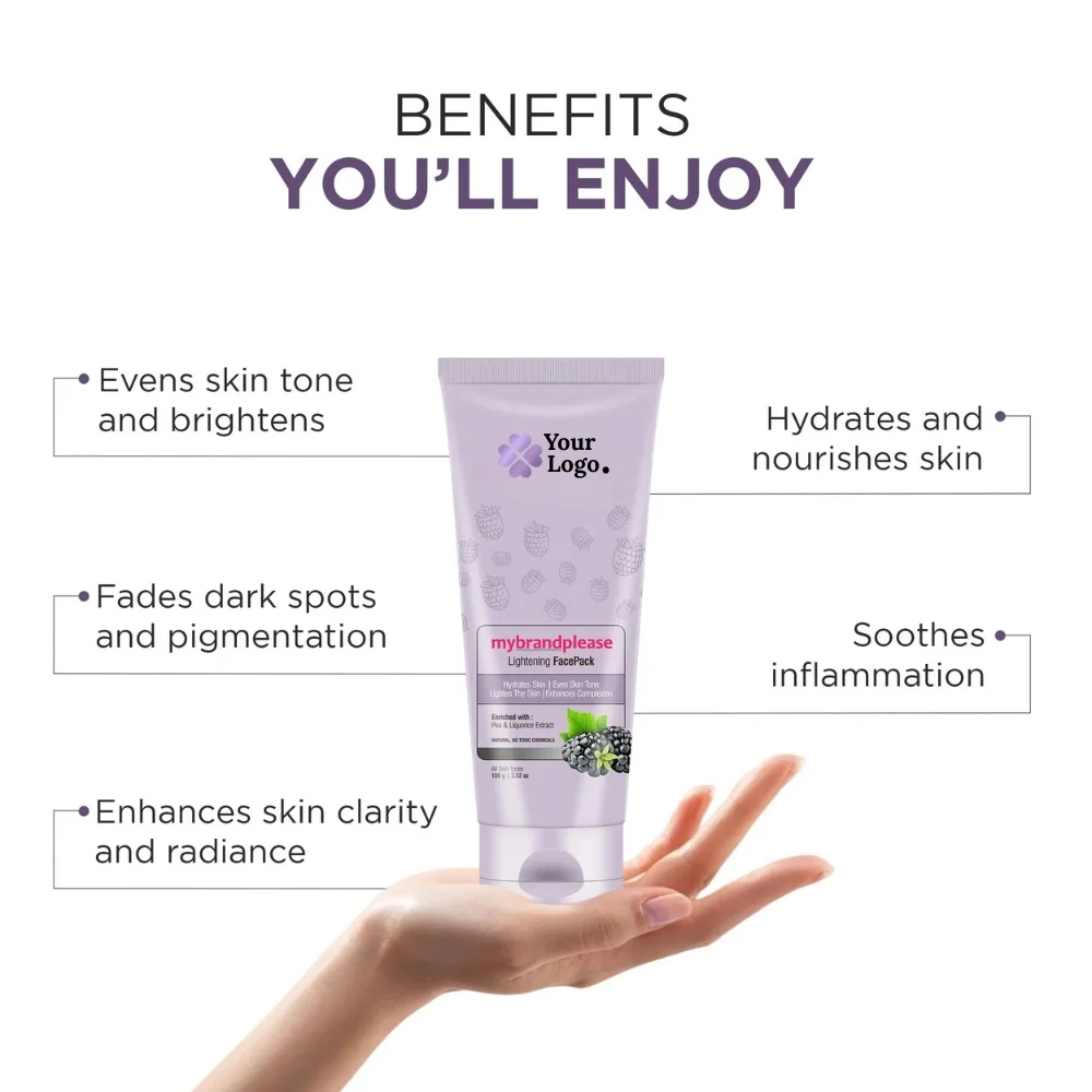 Pea & Liquorice Lightening Face Pack