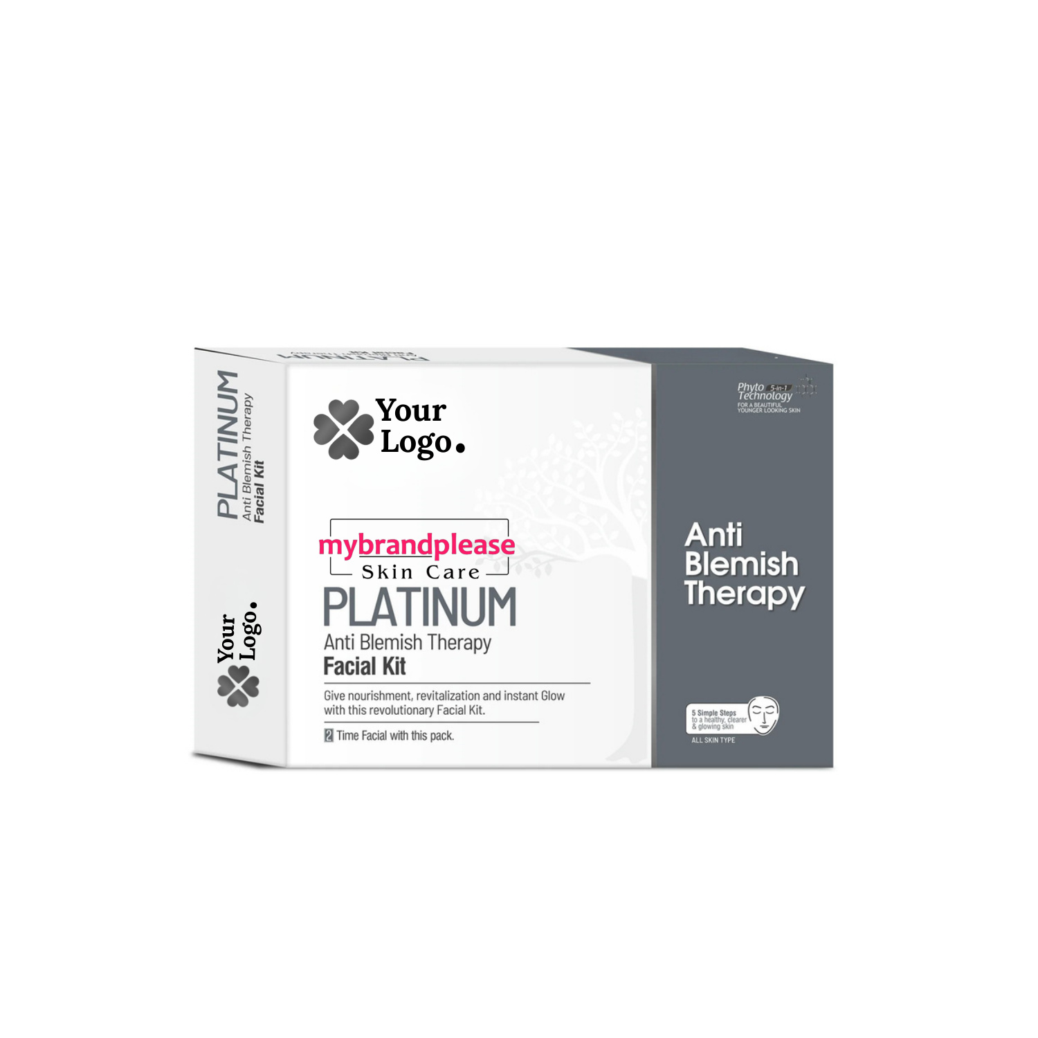 PLATINUM ANTI BLEMISH THERAPY – FACIAL KIT