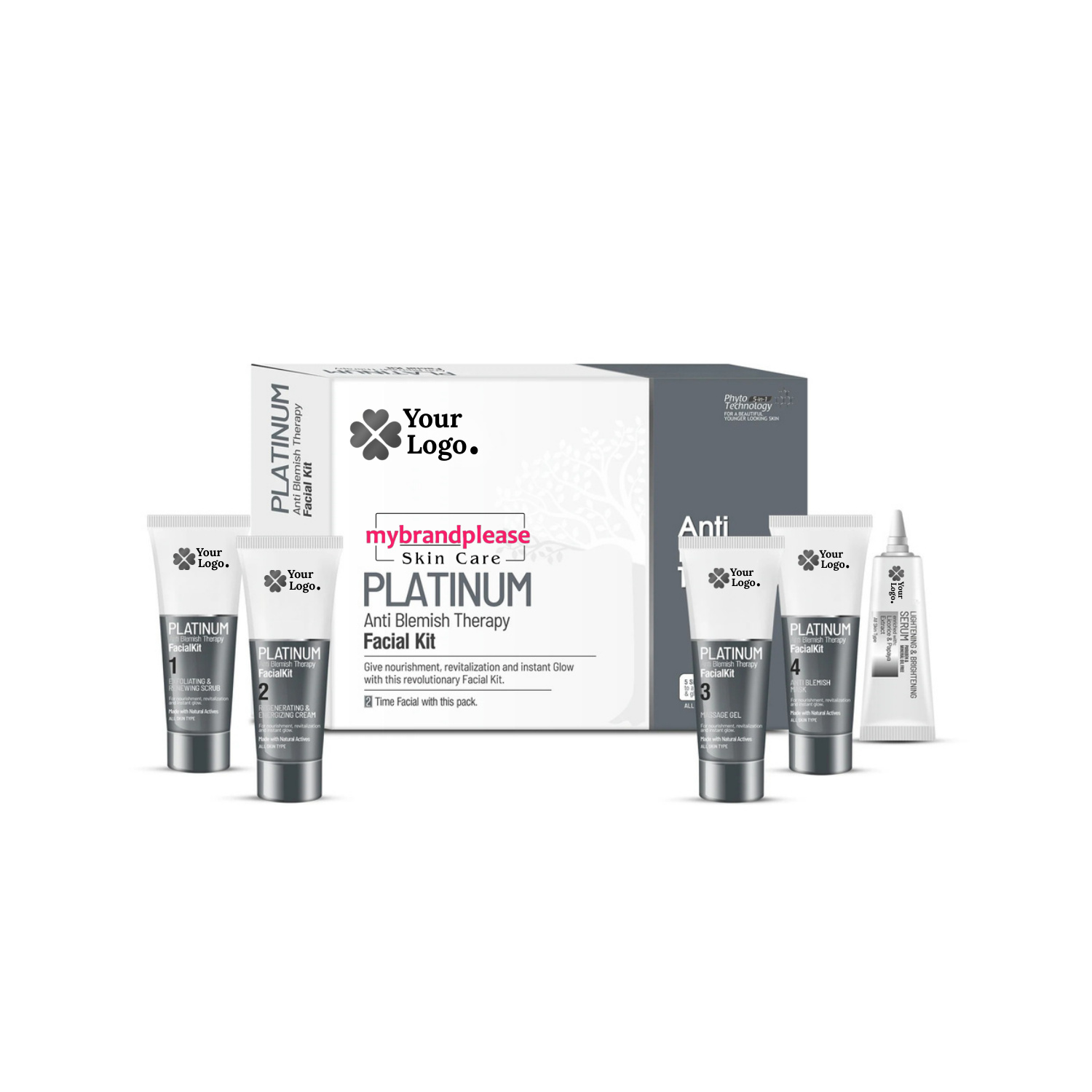 PLATINUM ANTI BLEMISH THERAPY – FACIAL KIT
