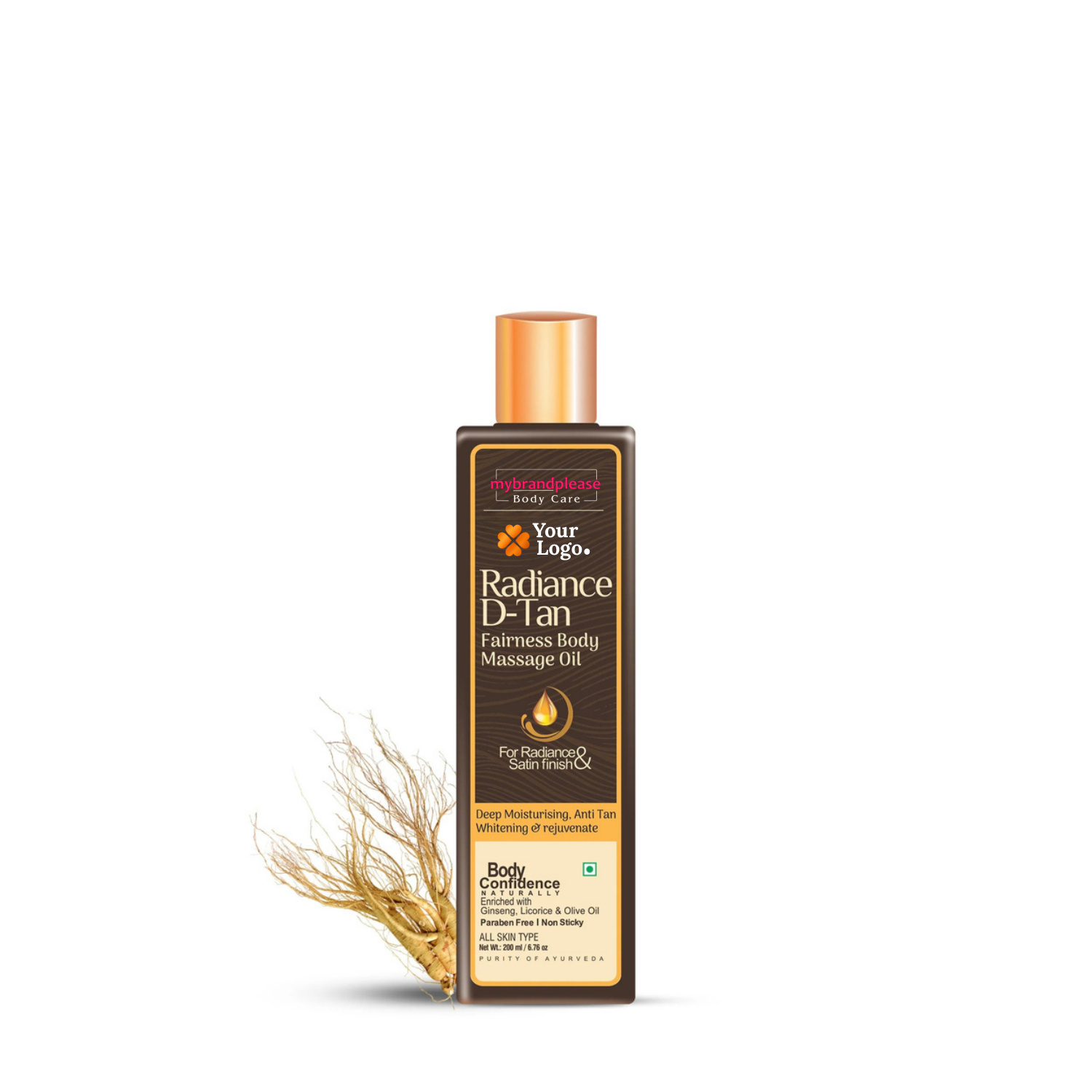 Radian D Tan Fairness Body Oil