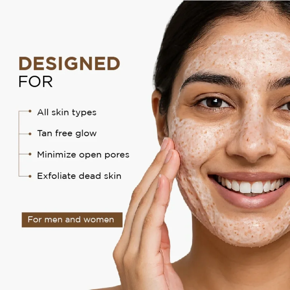 Radiance D Tan Face Scrub