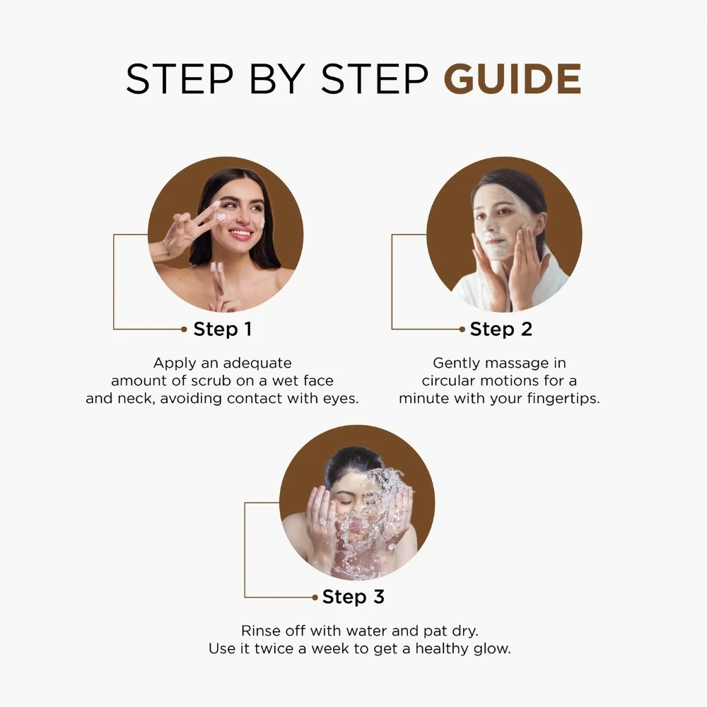 Radiance D Tan Face Scrub