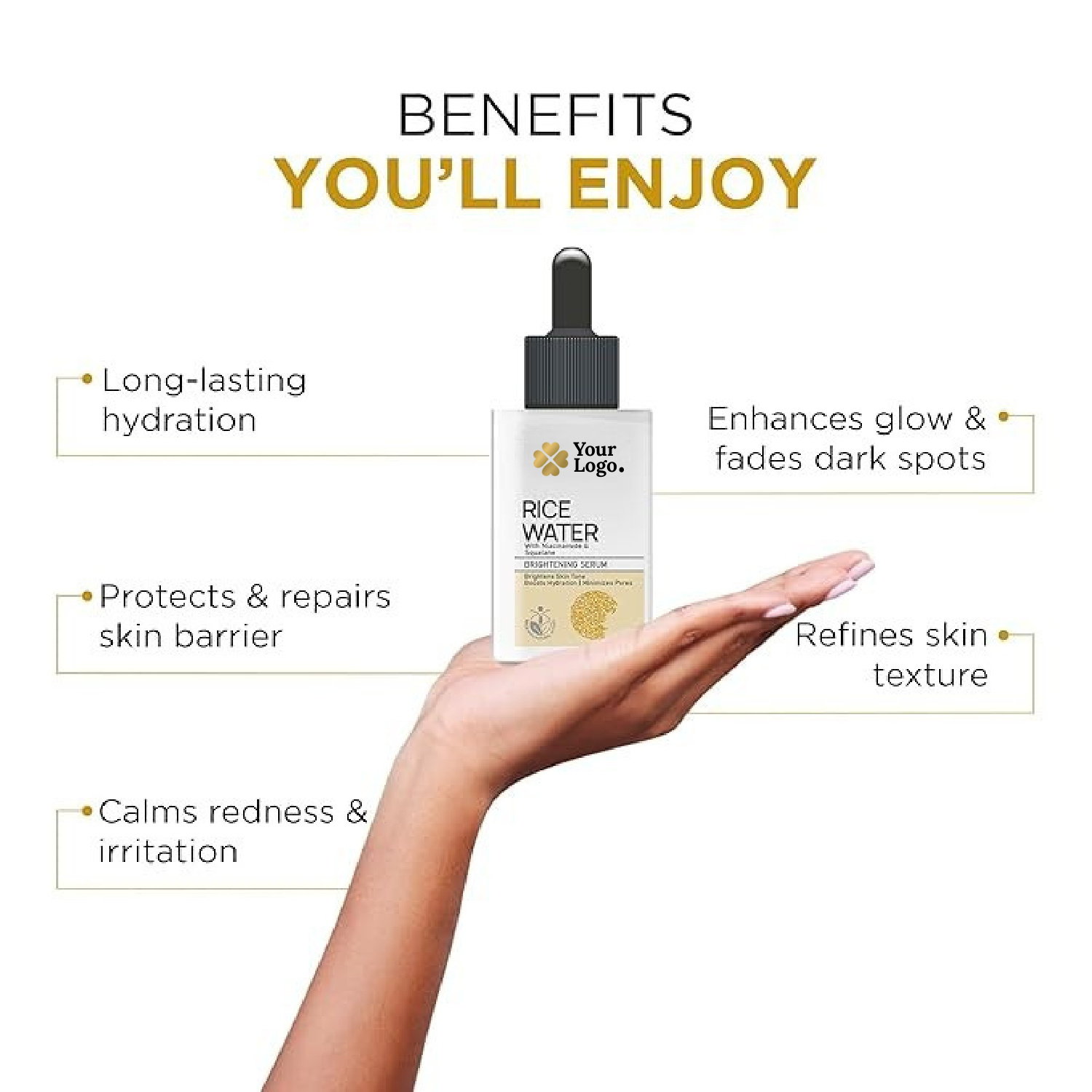 Rice Water Brightening Face Serum