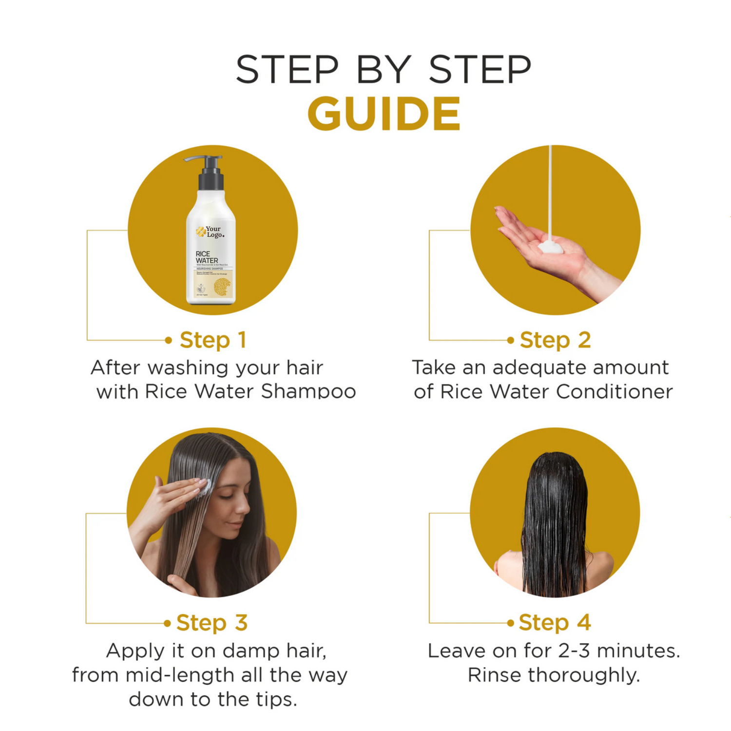 Rice Water Conditioner Enriched with Niacinamide & Almond Butter