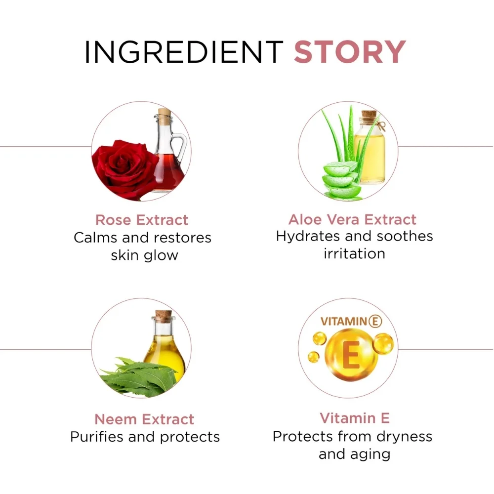 Rose Moist Moisturising Face Cream