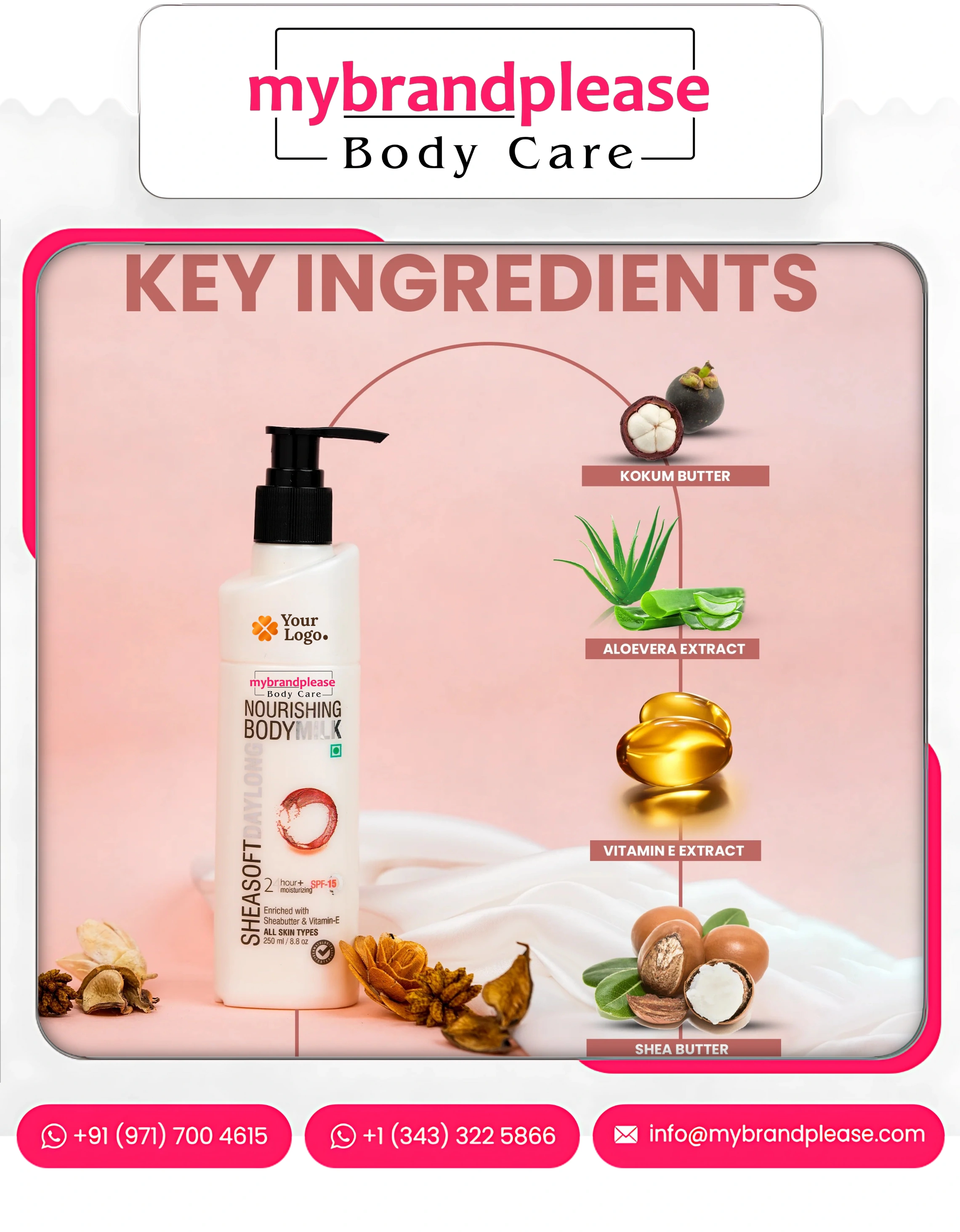 Shea butter & Vitamin E Body Milk