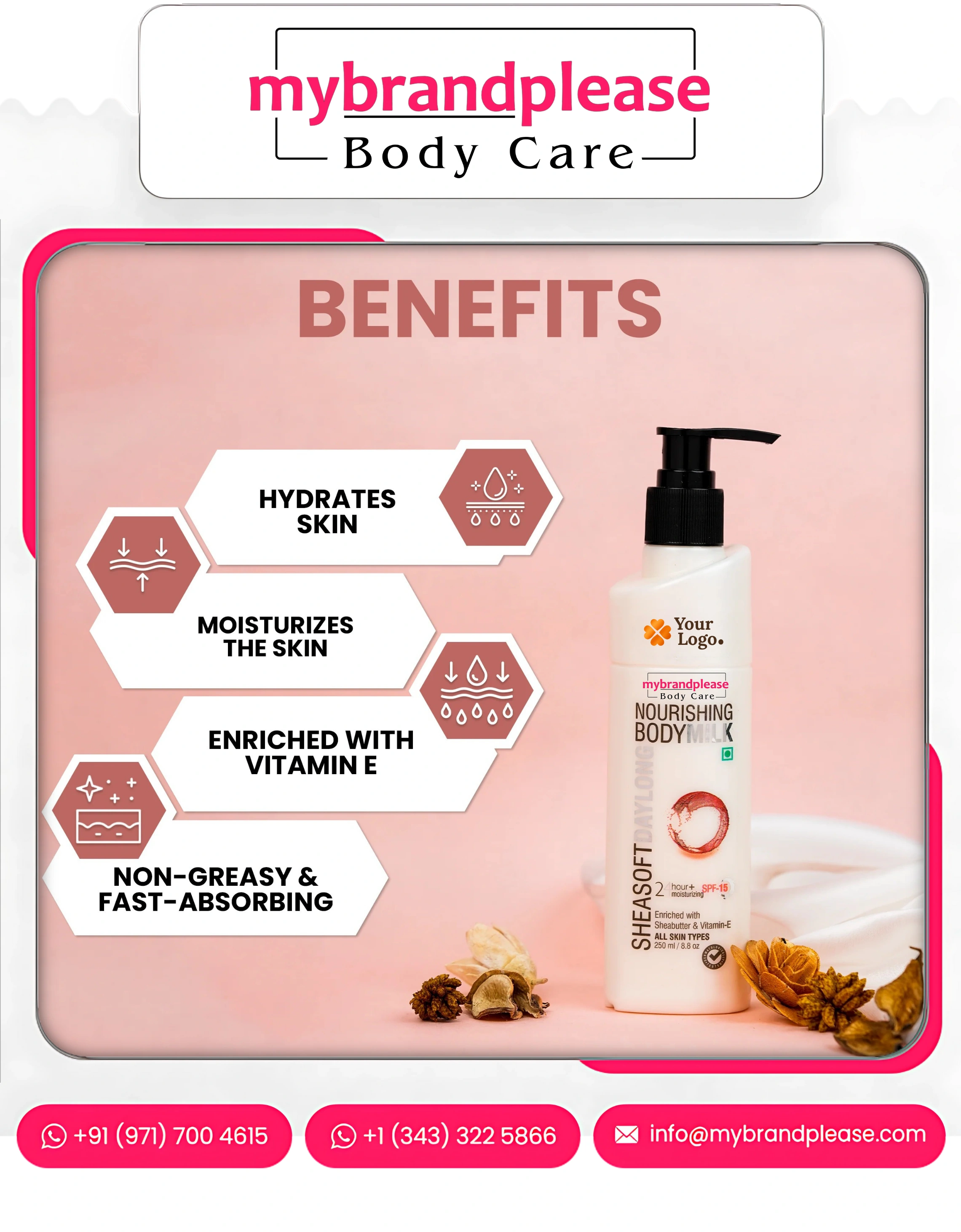 Shea butter & Vitamin E Body Milk