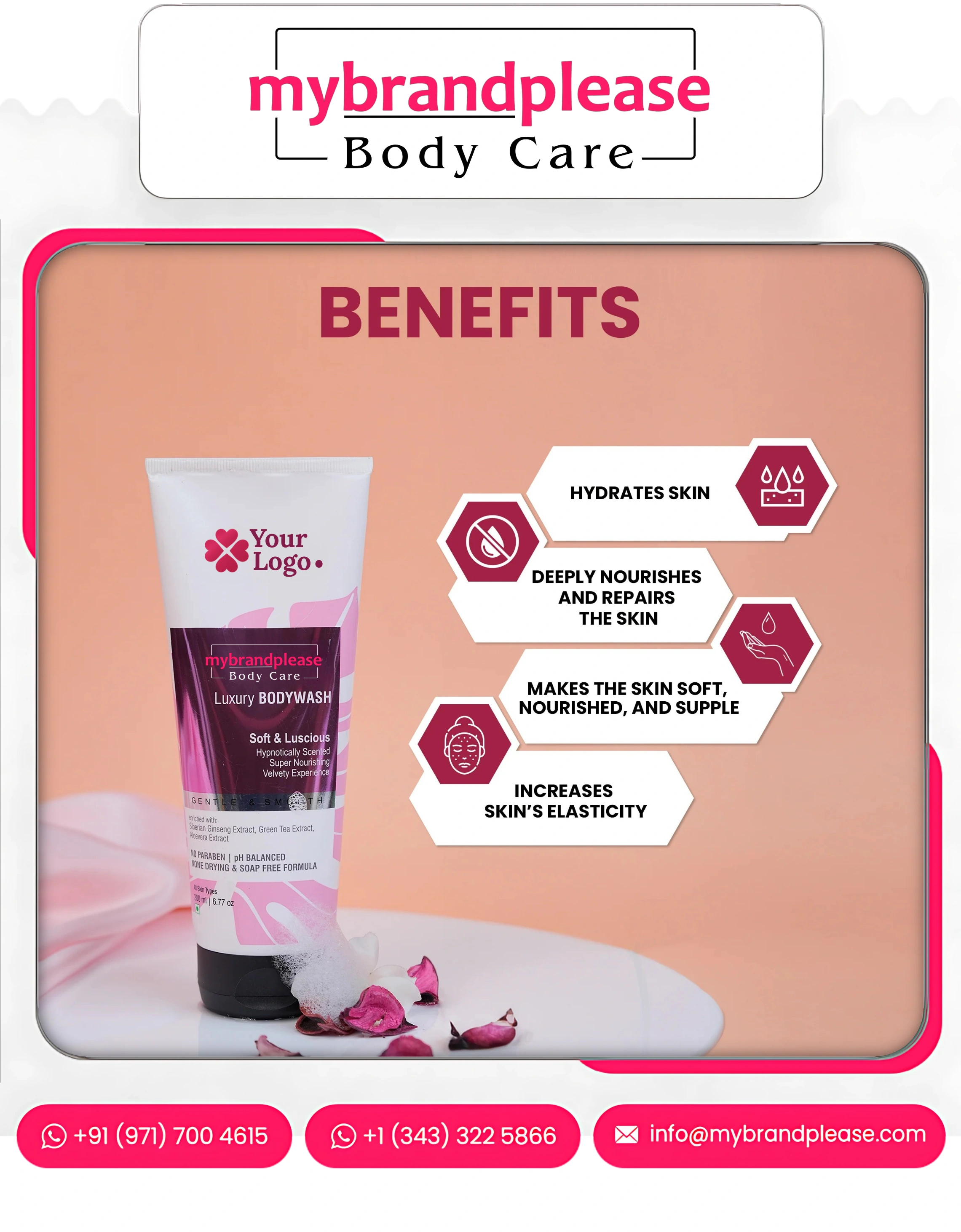 Silk Touch Luxury Bodywash